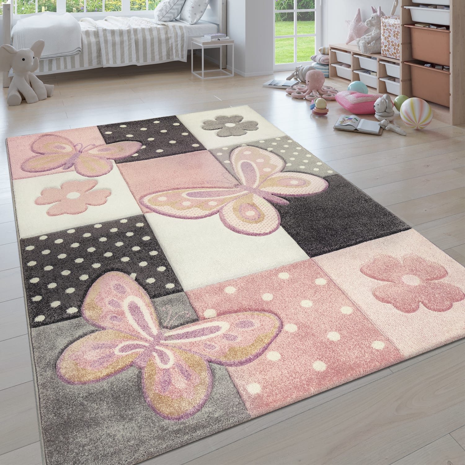 Kinder-teppich Cosmo | Mehrfarbig | 80x150 cm