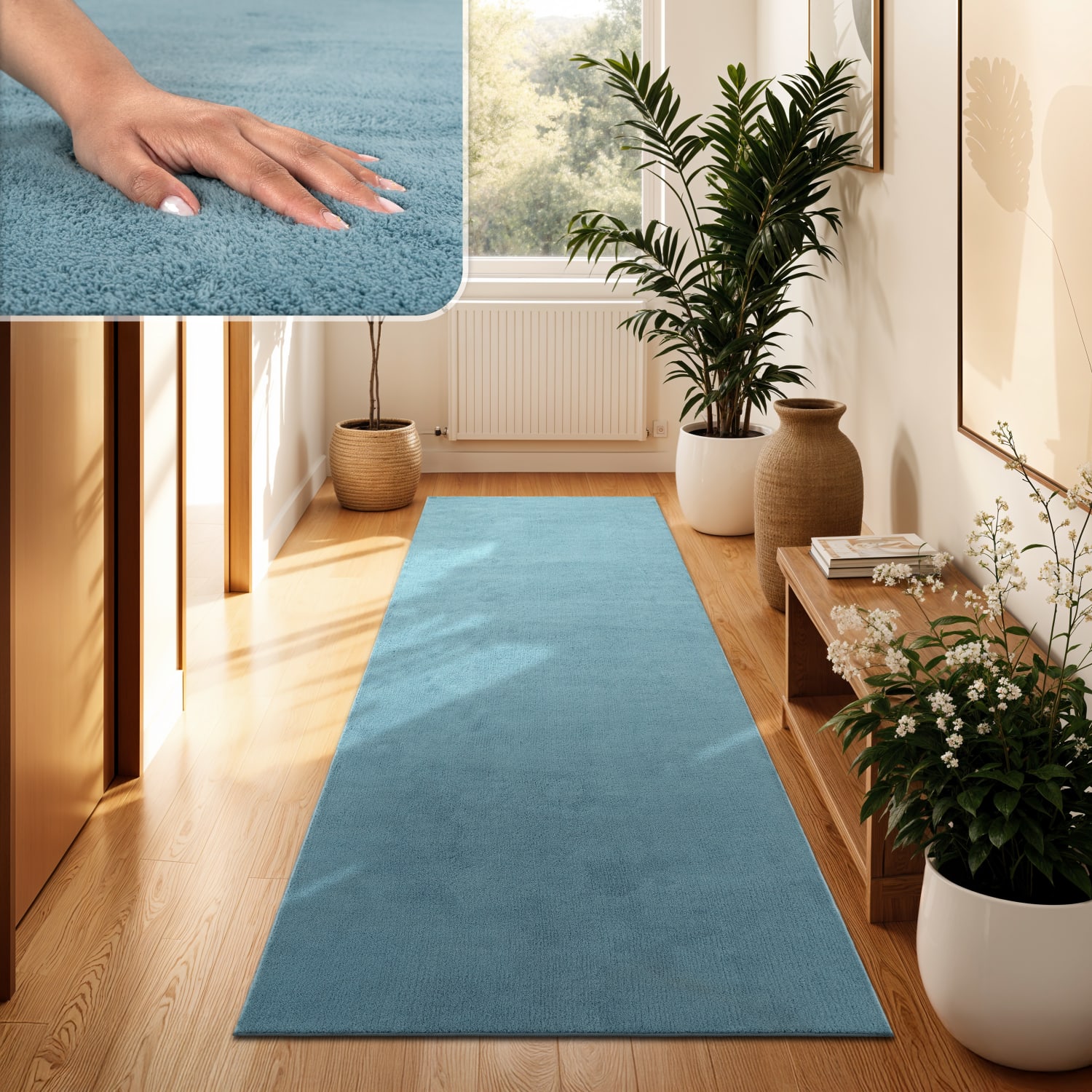 Teppich Cadiz Türkis