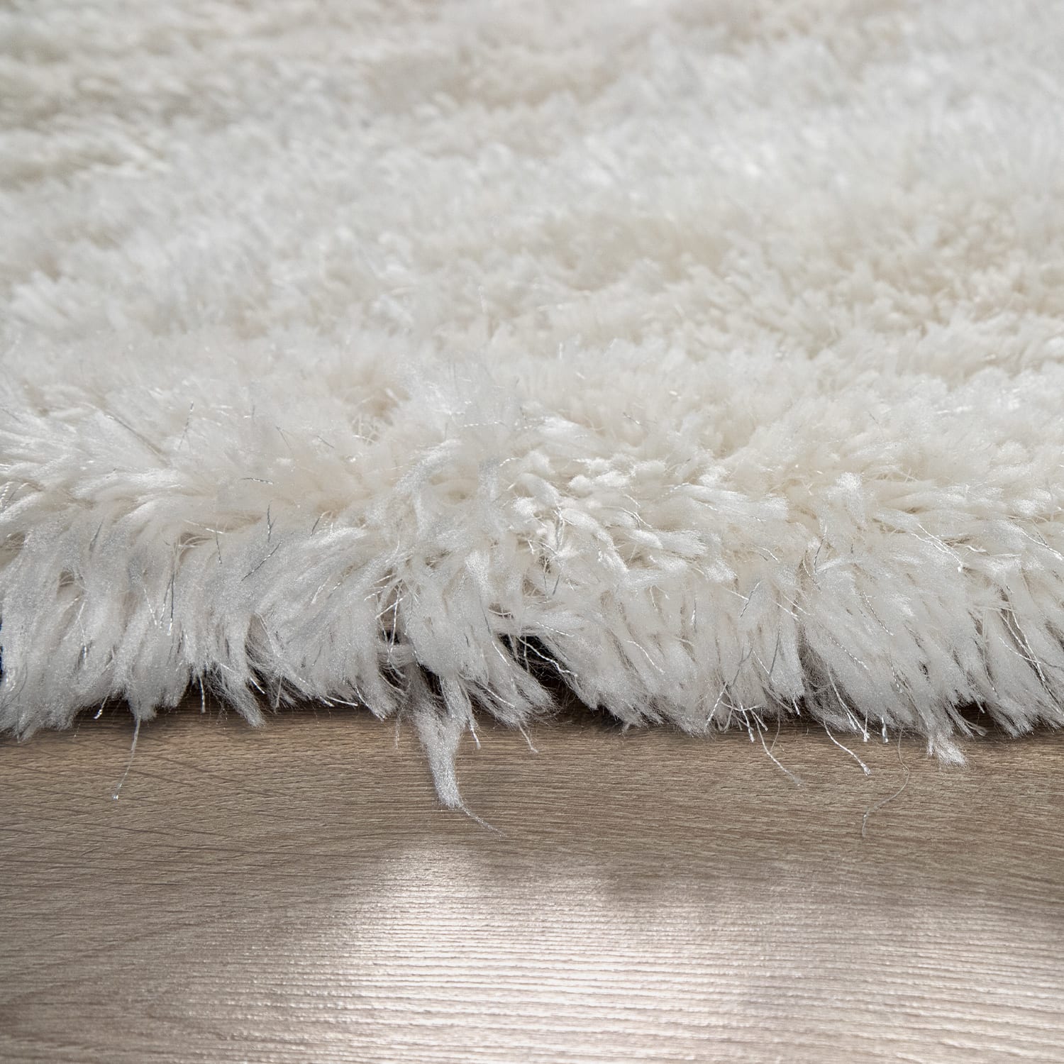 Hochflorteppich Akumal Creme