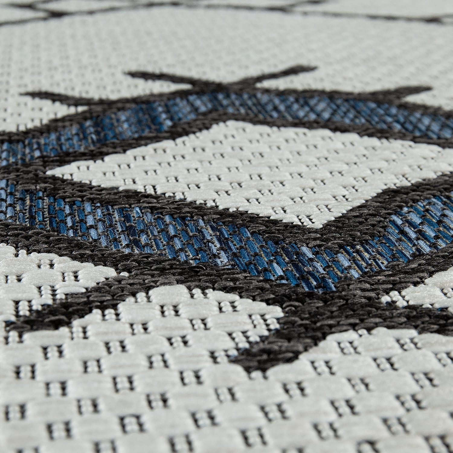 In- & Outdoor-Teppich Kuba Blau