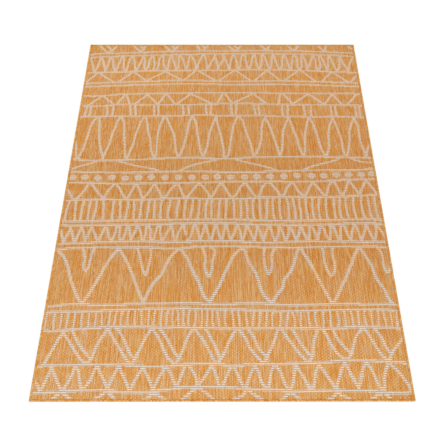 In- & Outdoor-Teppich Illusion Gelb