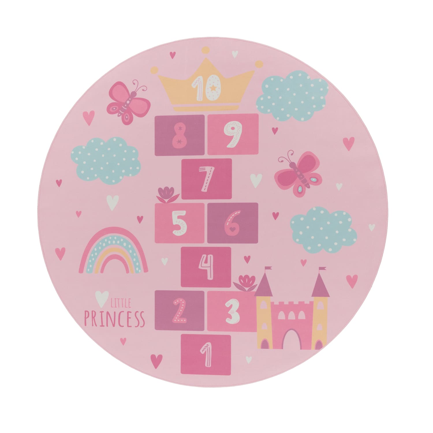 Kinder-Teppich Bino Pink