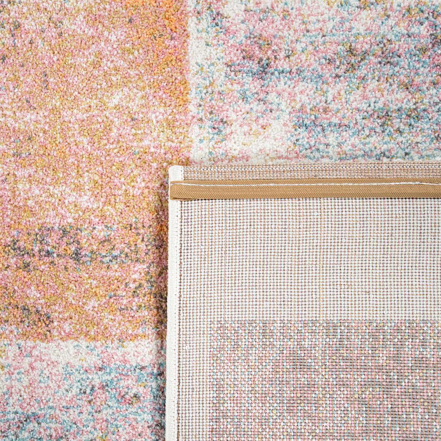 Moderner-Teppich Mero Mehrfarbig