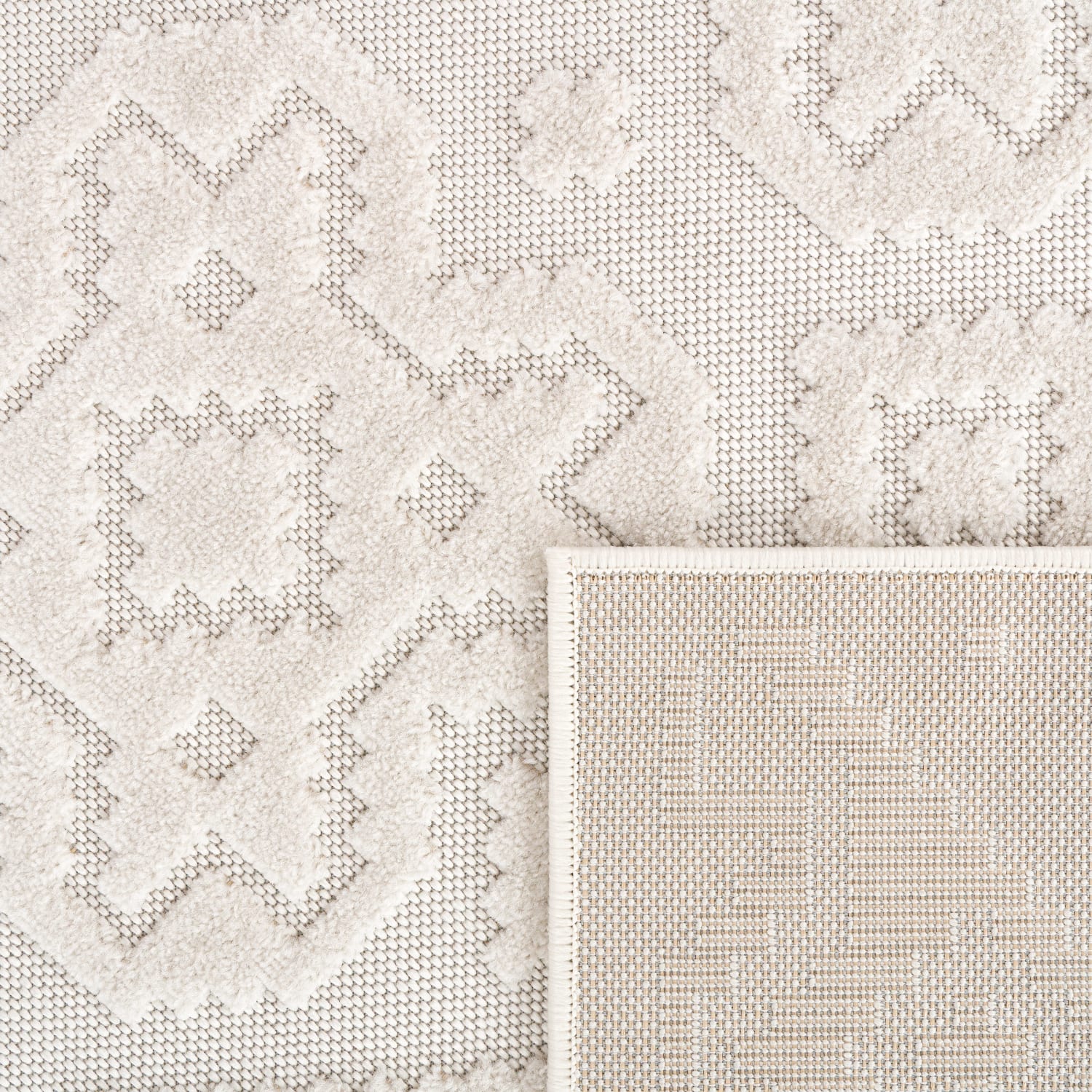 In- & Outdoor-Teppich Stilo Creme