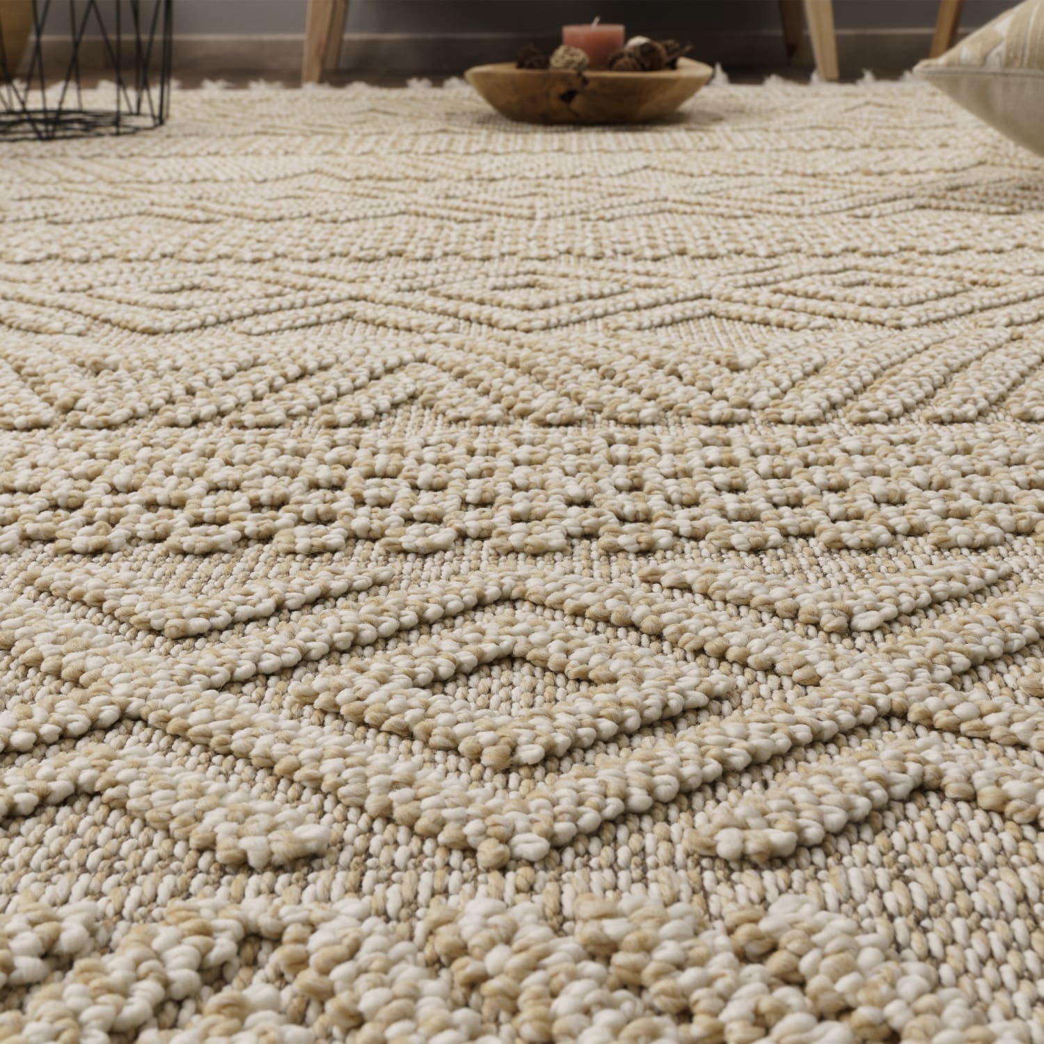 Teppich München Creme