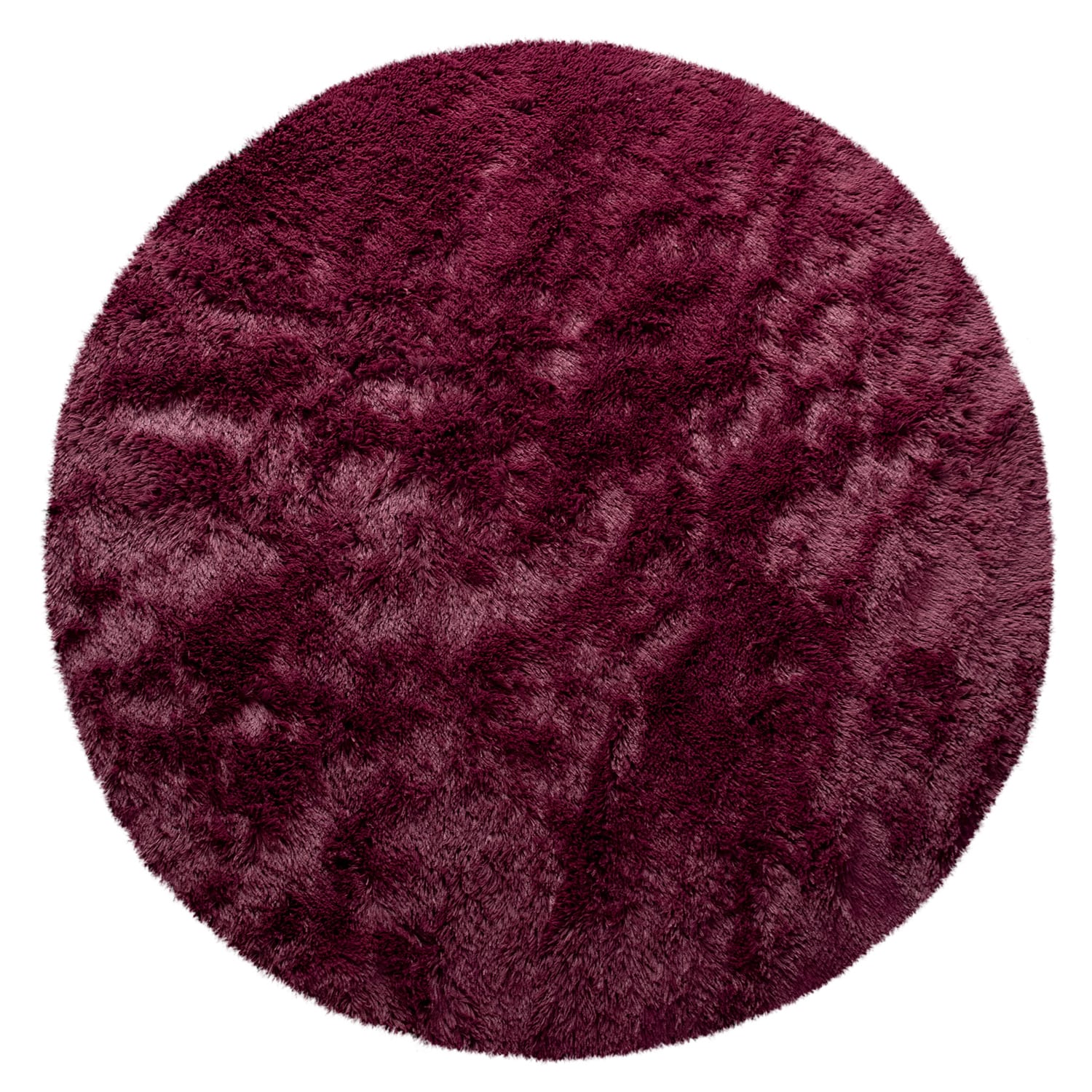 Hochflorteppich Silky Lila