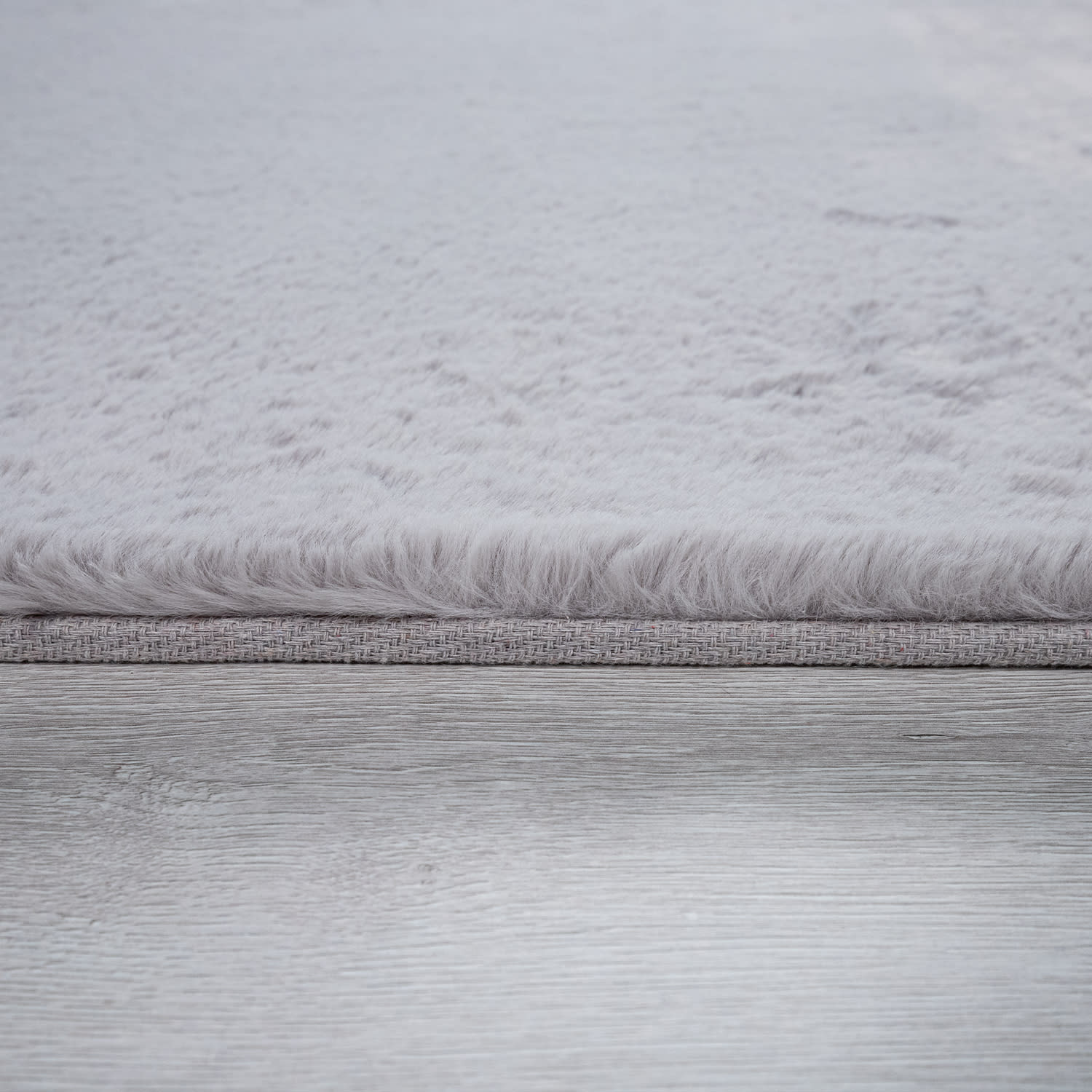 Fell-Teppich Rabbit Grau