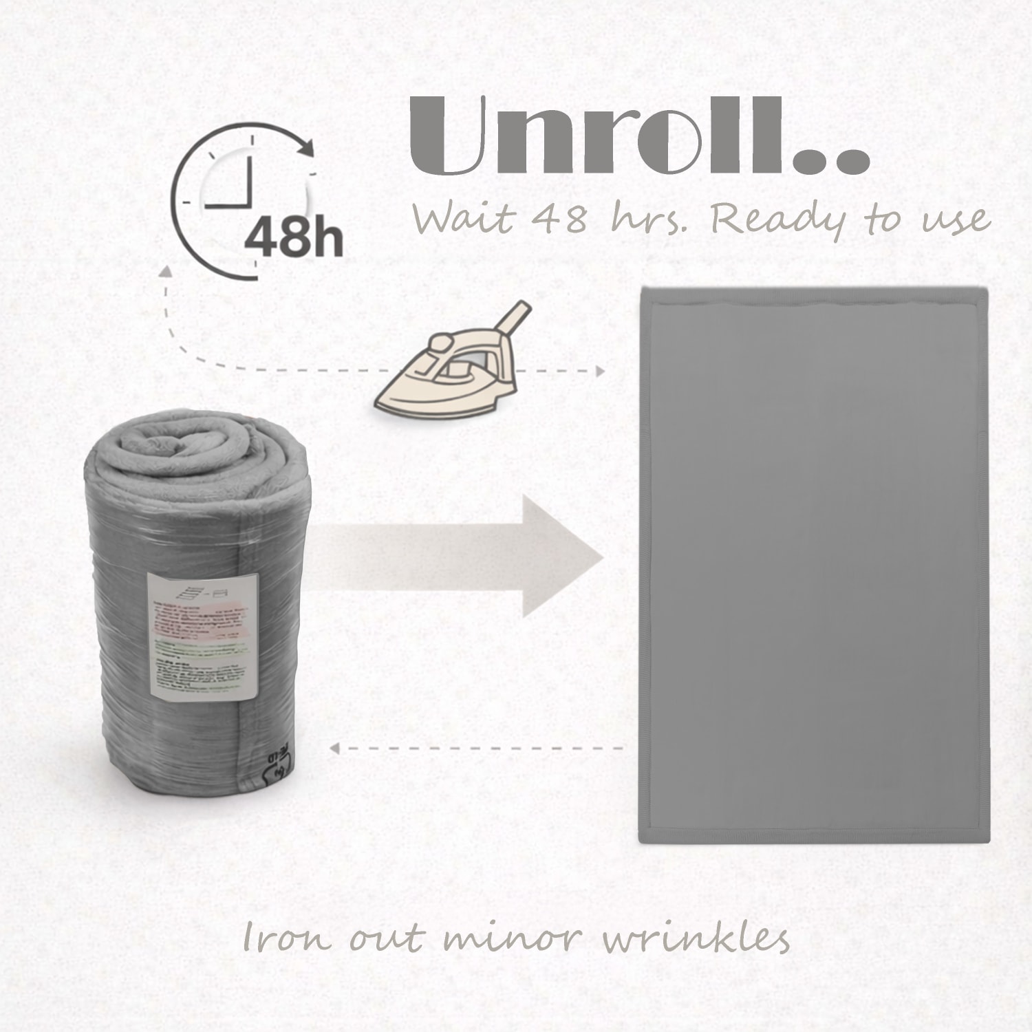 Kinderteppich waschbar Tatami Grau