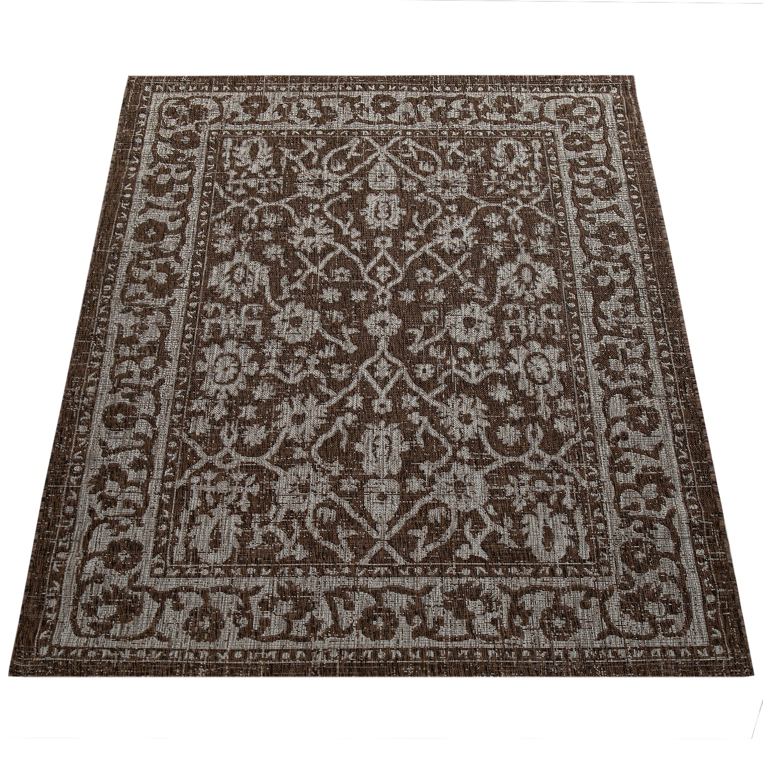 In- & Outdoor-Teppich Illusion Braun