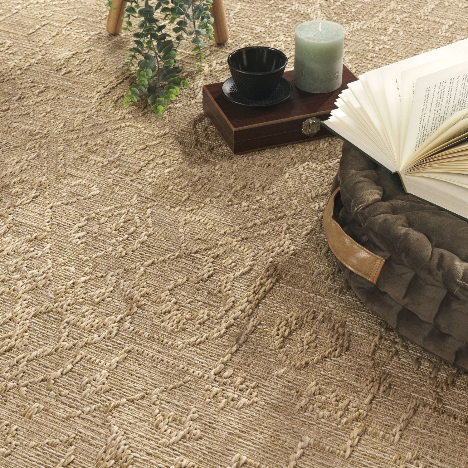 In- & Outdoor-Teppich Rimini Beige