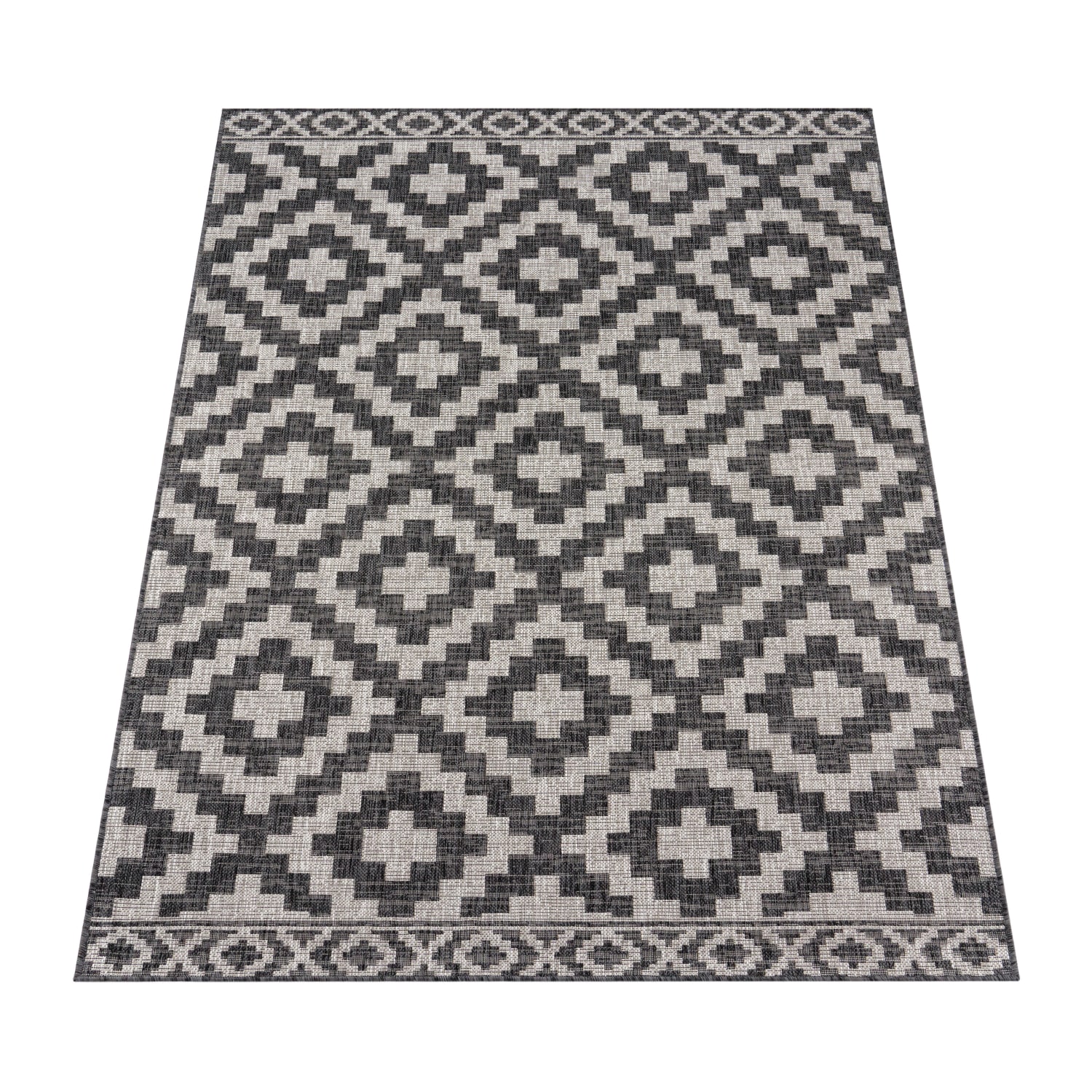 In- & Outdoor-Teppich Modena Anthrazit