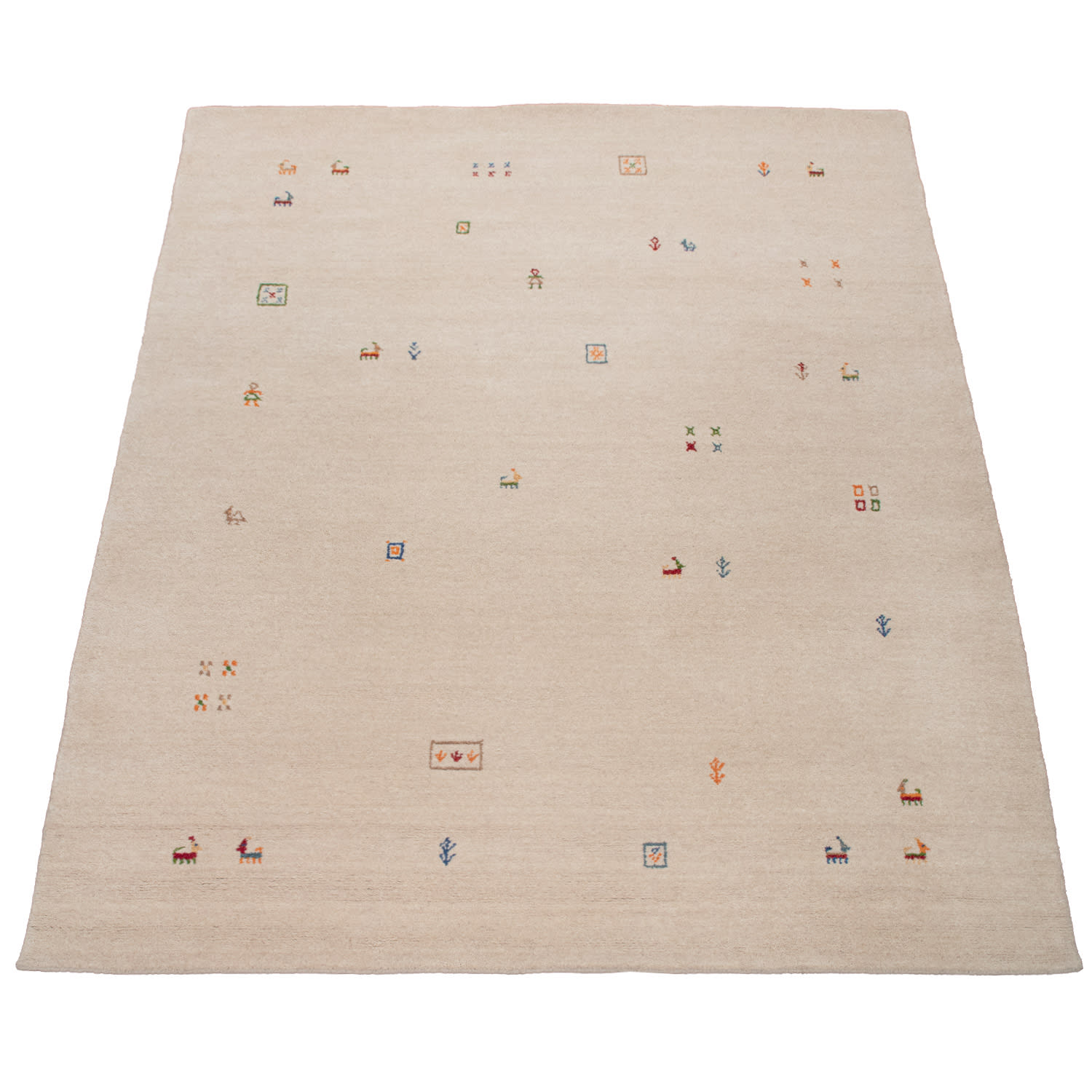 Gabbeh Teppich Gabbeh Creme