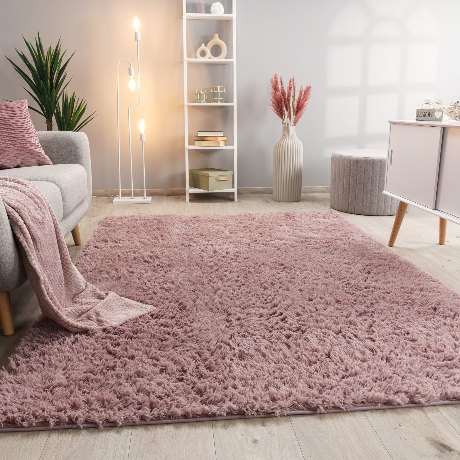Hochflorteppich Silky