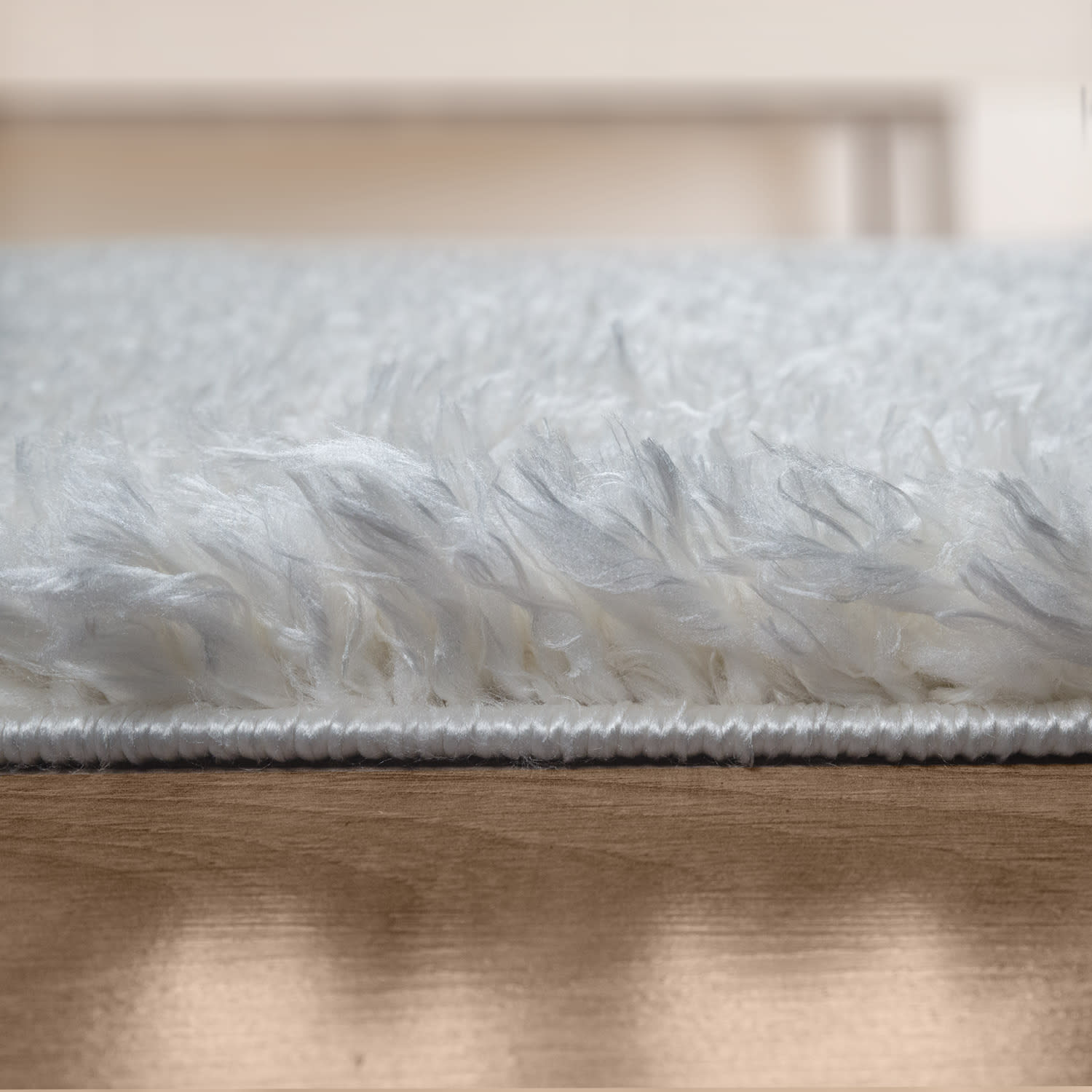 Hochflorteppich Floppy Creme