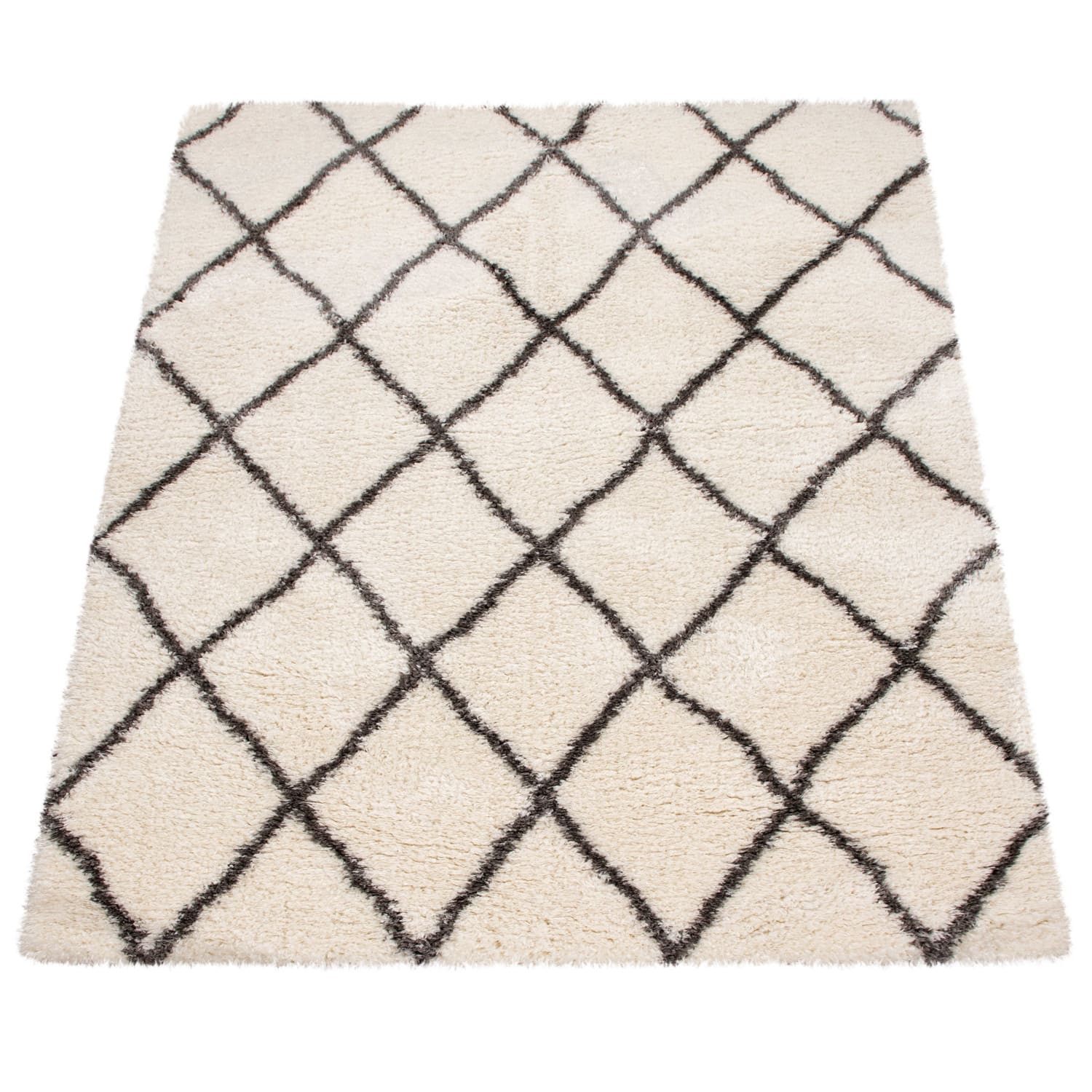 Hochflorteppich Maghreb Creme