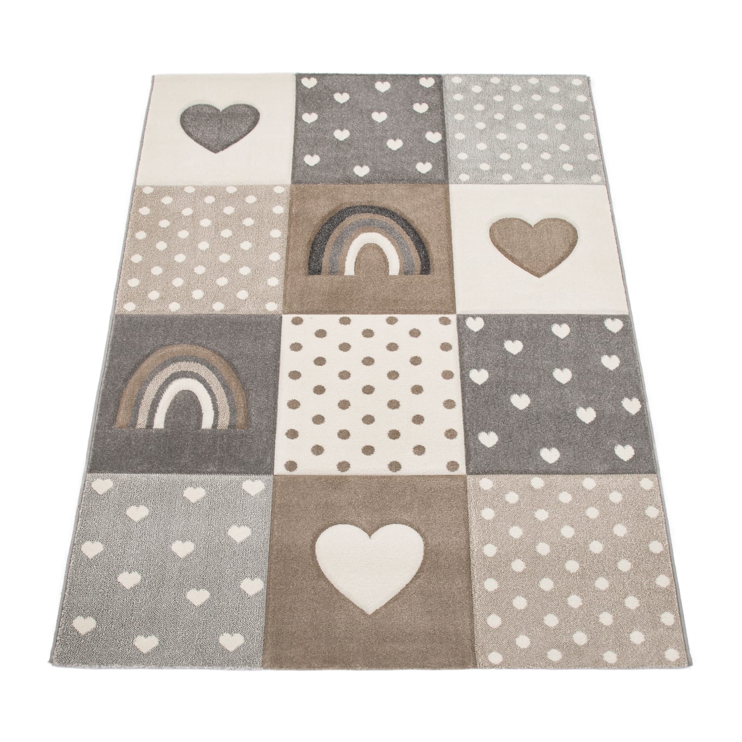 Kinder-Teppich Cosmo Beige