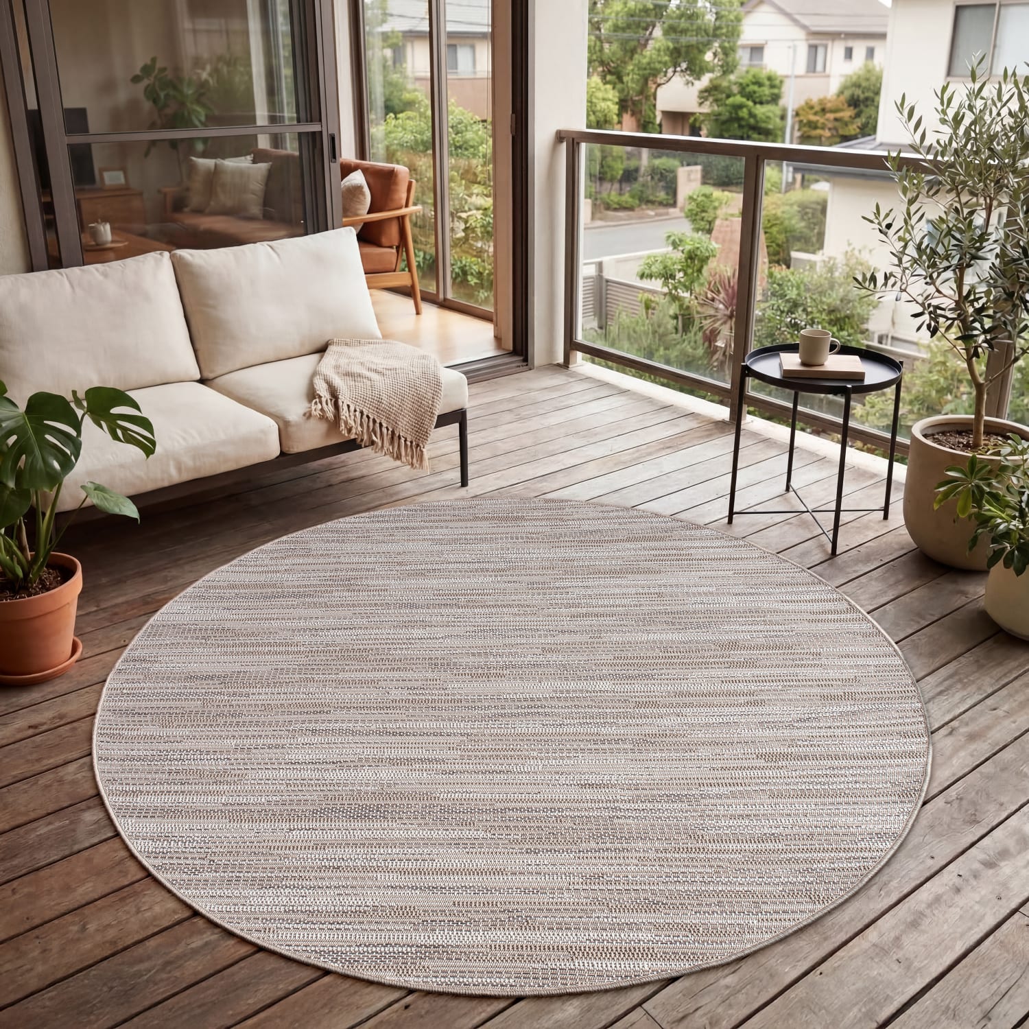 In- & Outdoor-Teppich Vermont Beige
