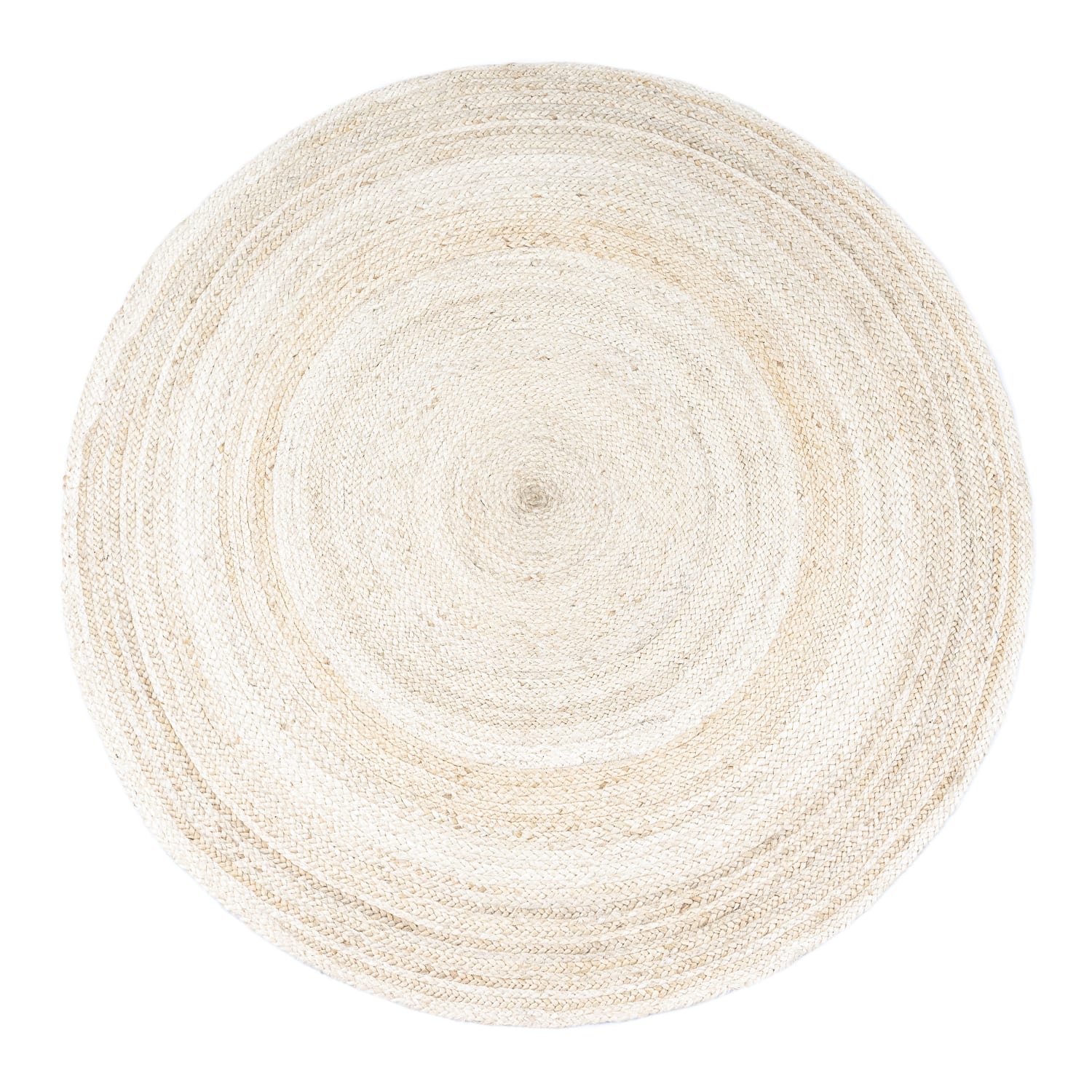 Baumwoll-Teppich Viborg Weiß