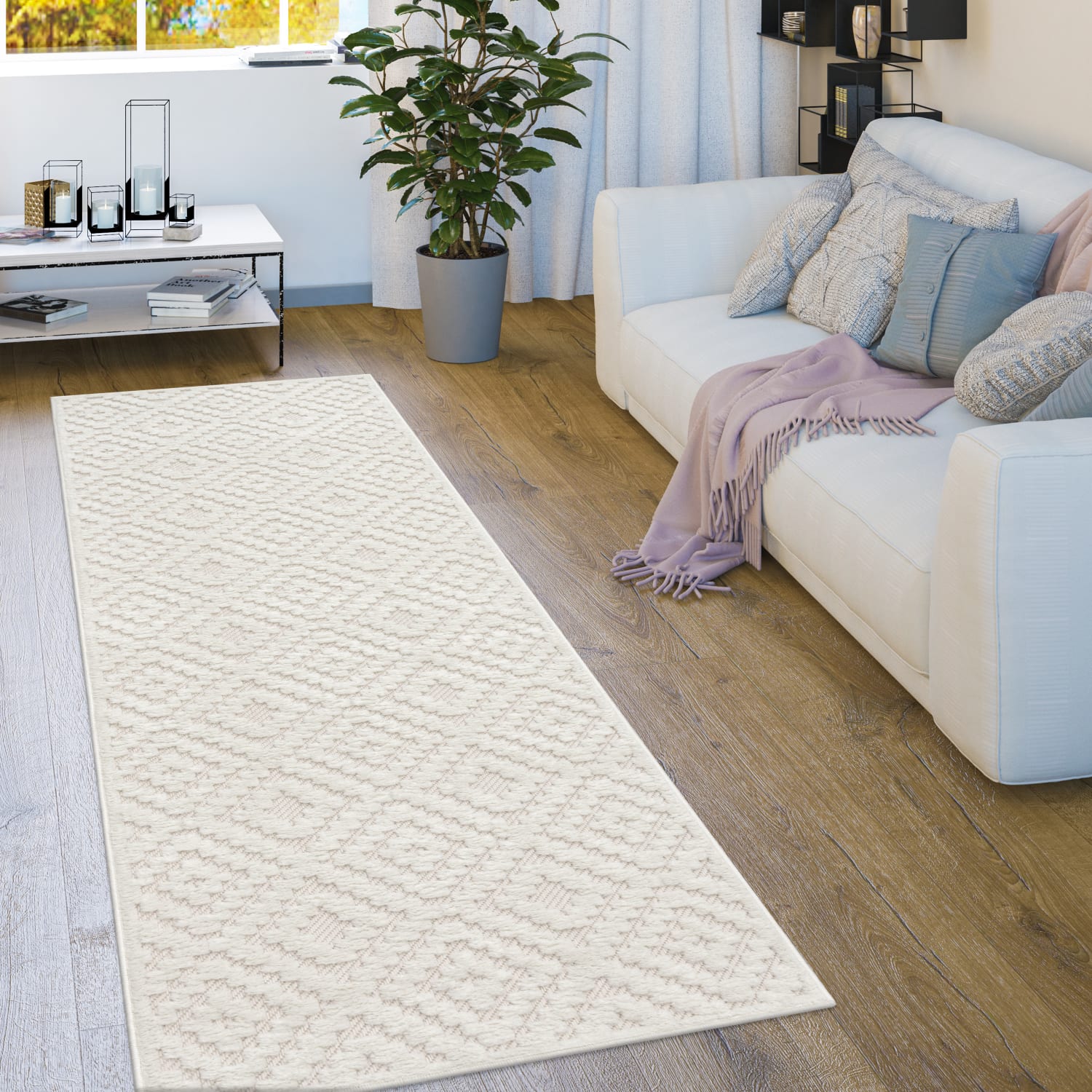 In- & Outdoor-Teppich Livorno Creme