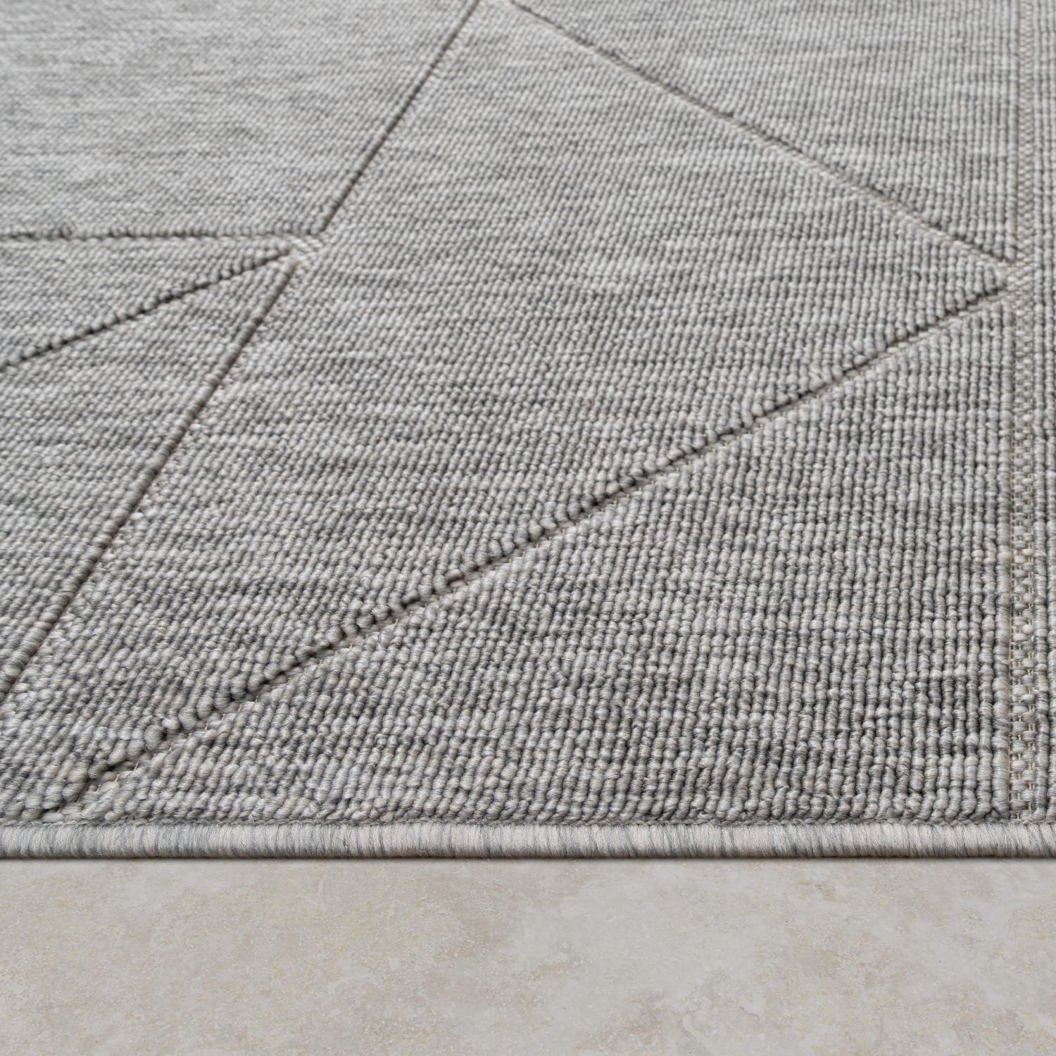 In- & Outdoor-Teppich Brugge Grau