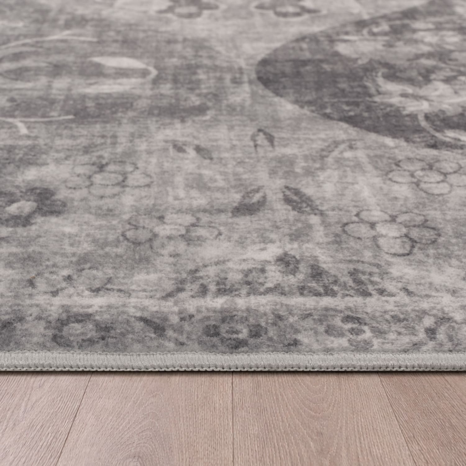 Teppich waschbar Semer Grau