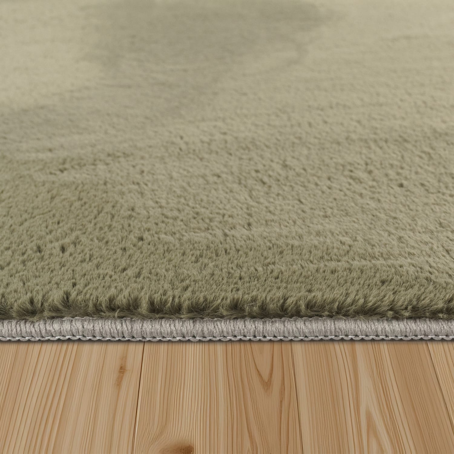 Flauschteppich Soft Grün