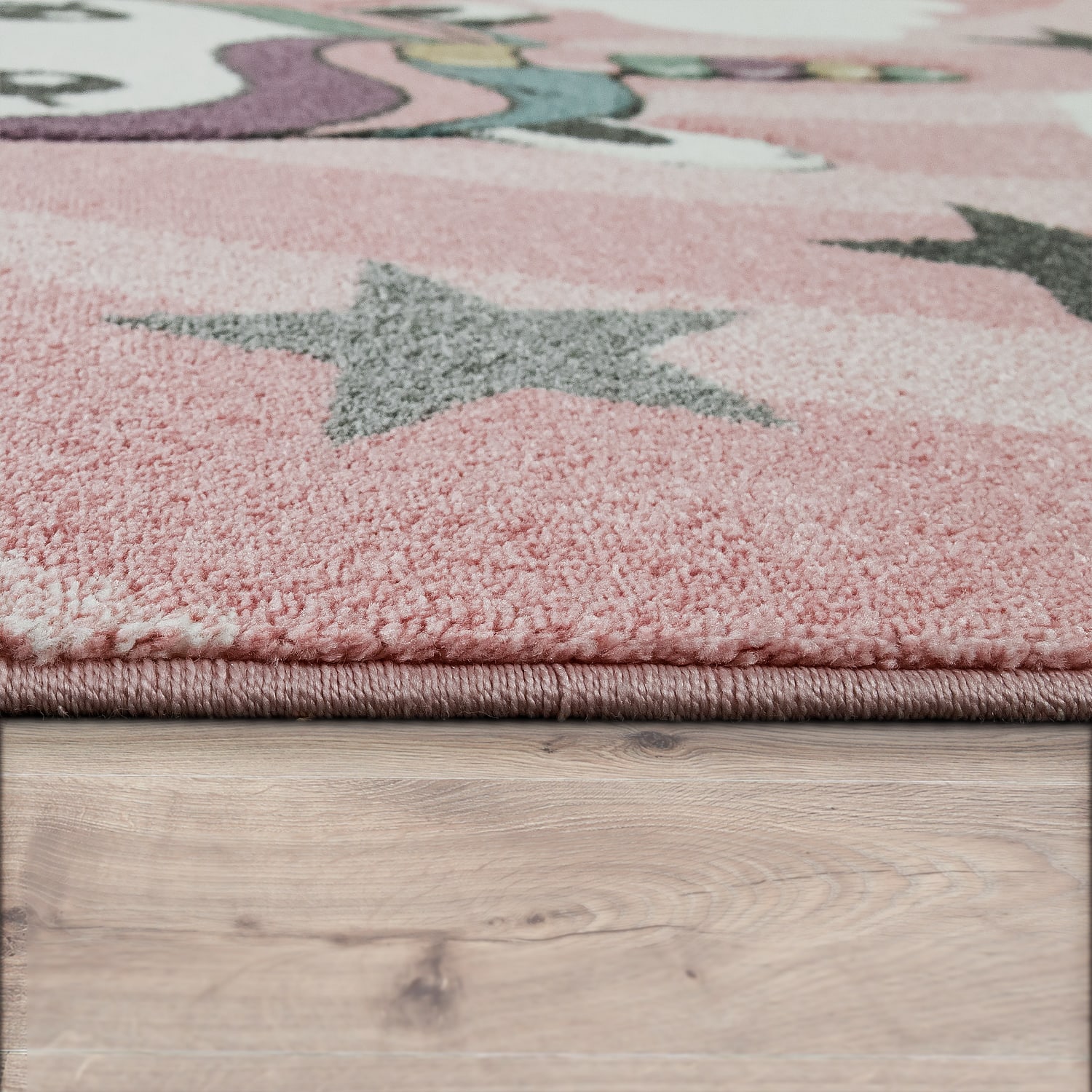 Kinder-Teppich Cosmo Pink