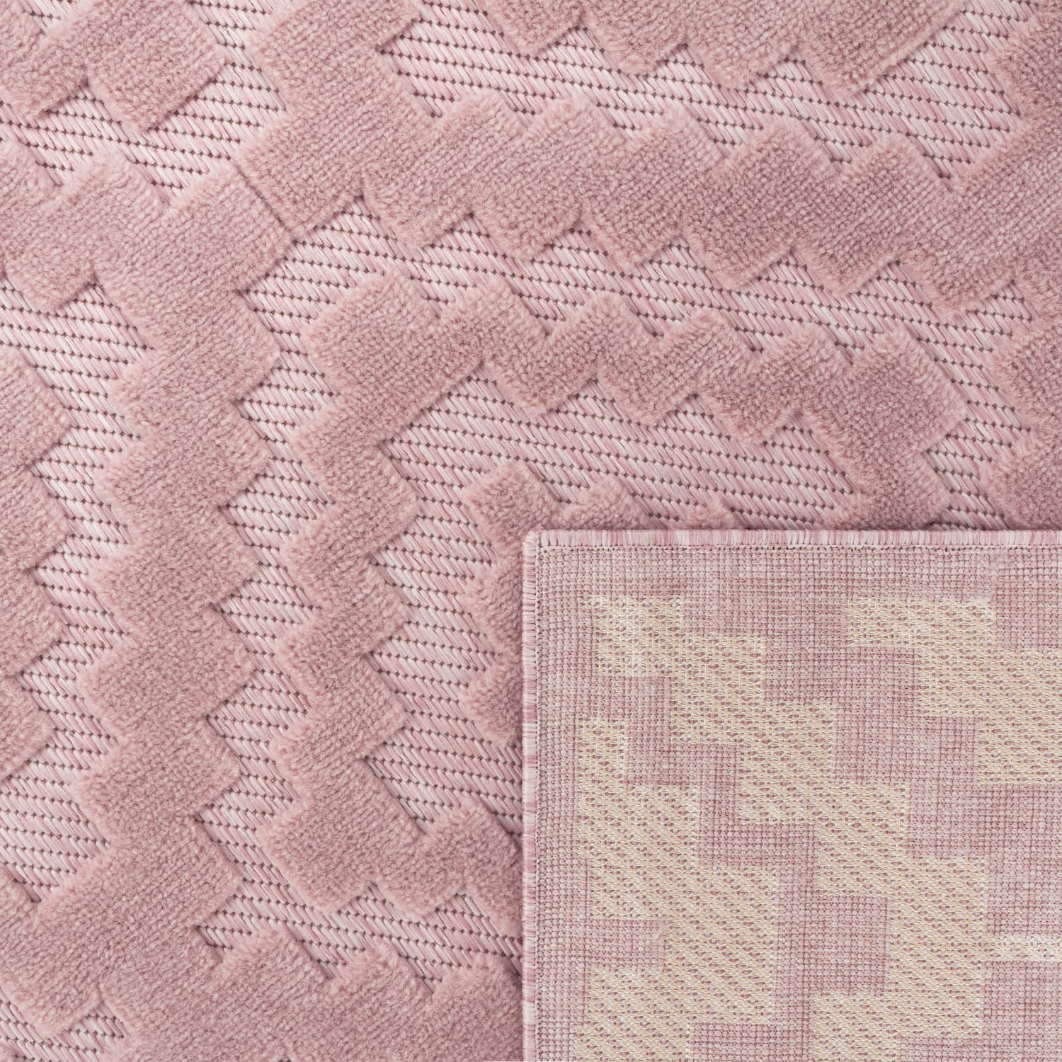 In- & Outdoor-Teppich Livorno Pink