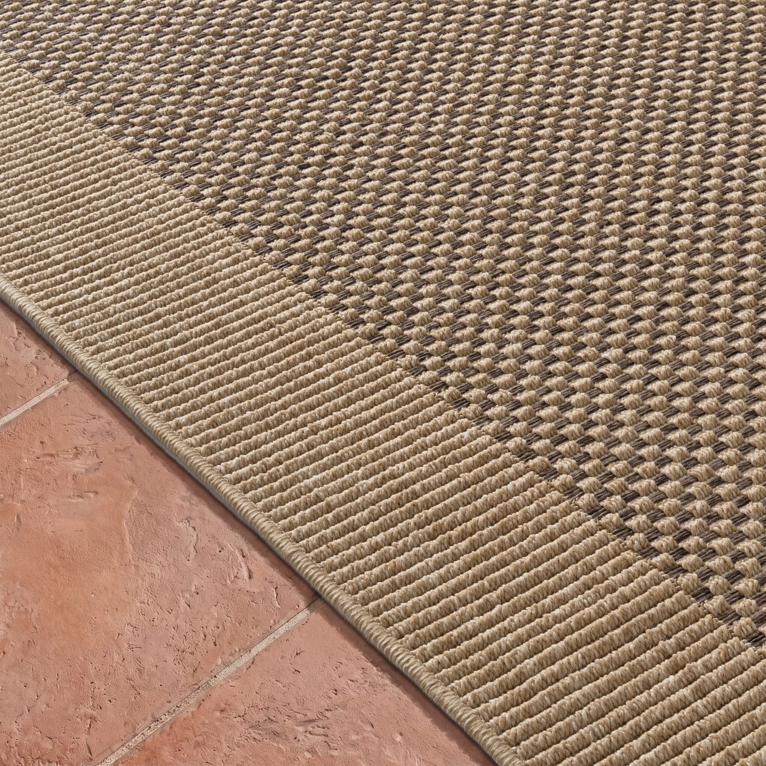In- & Outdoor-Teppich Waregem Beige