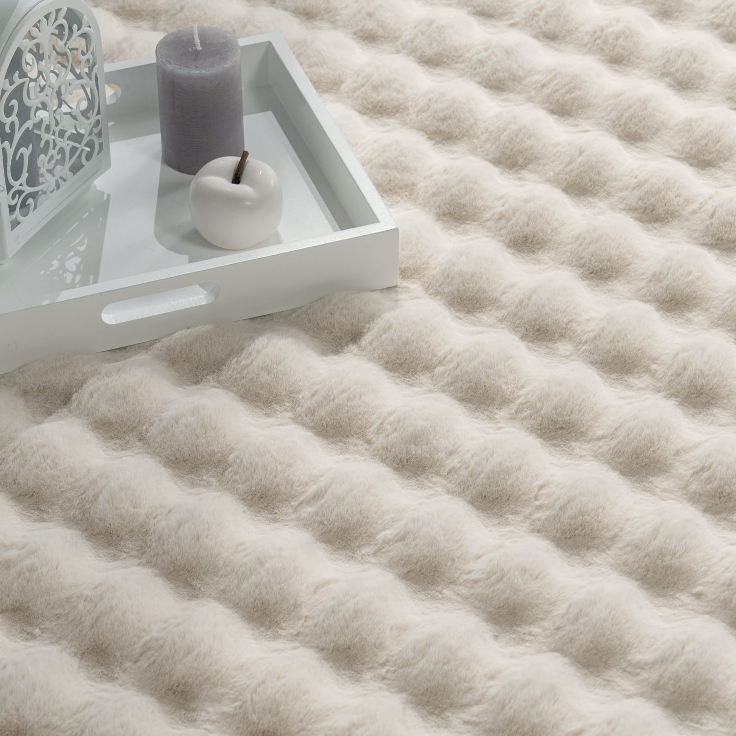 Fell-Teppich Arnheim Creme