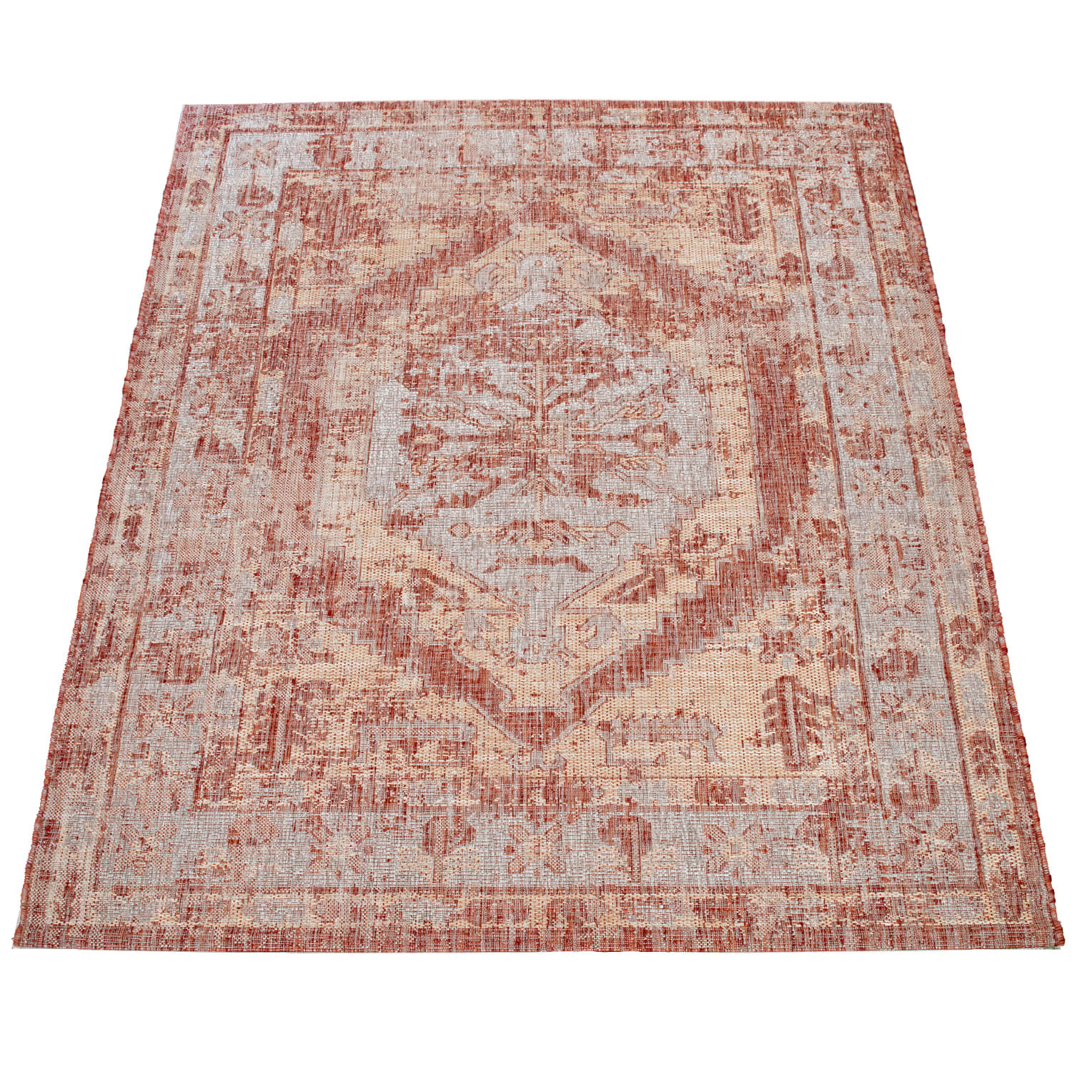 In- & Outdoor-Teppich Kuba Rot