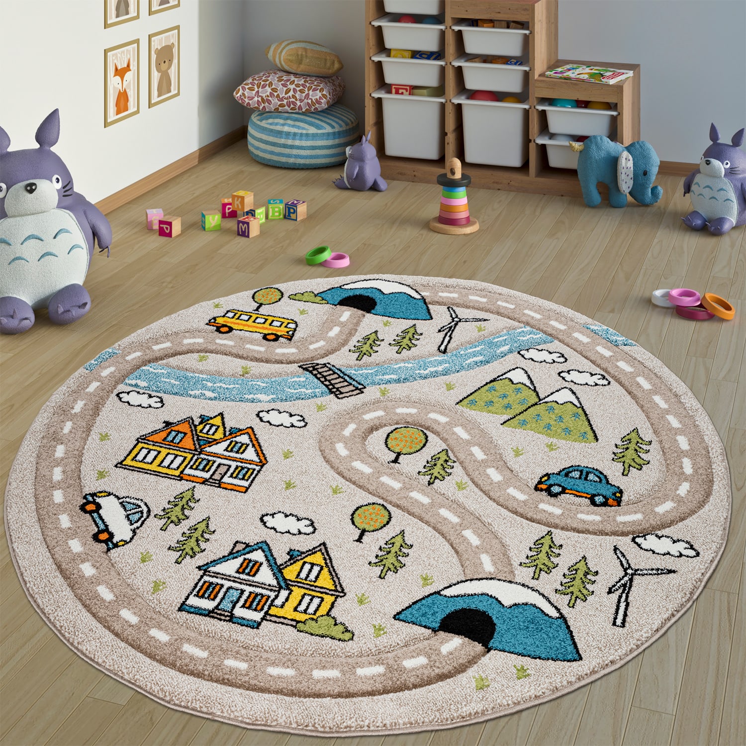 Kinder-Teppich Volta Beige