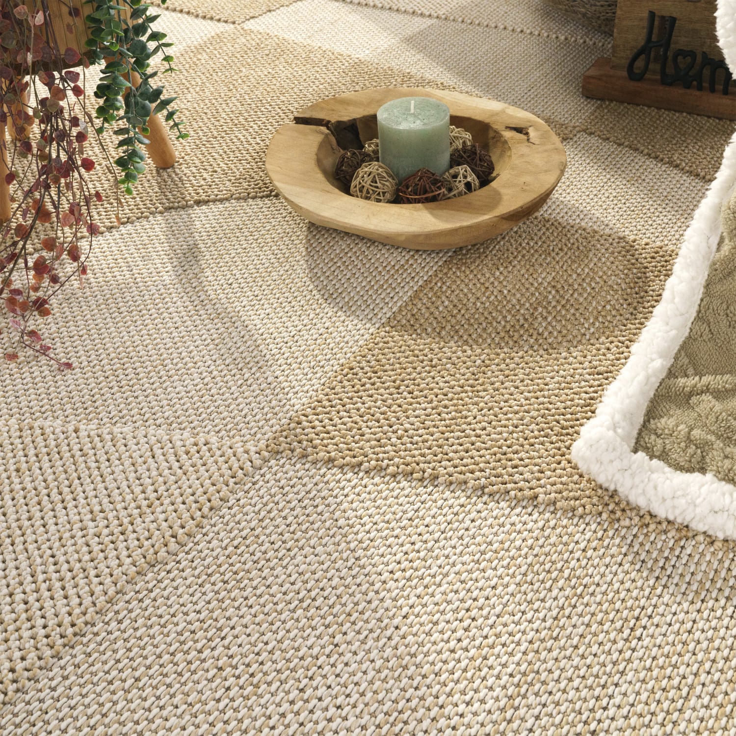 In- & Outdoor-Teppich Berlin Creme