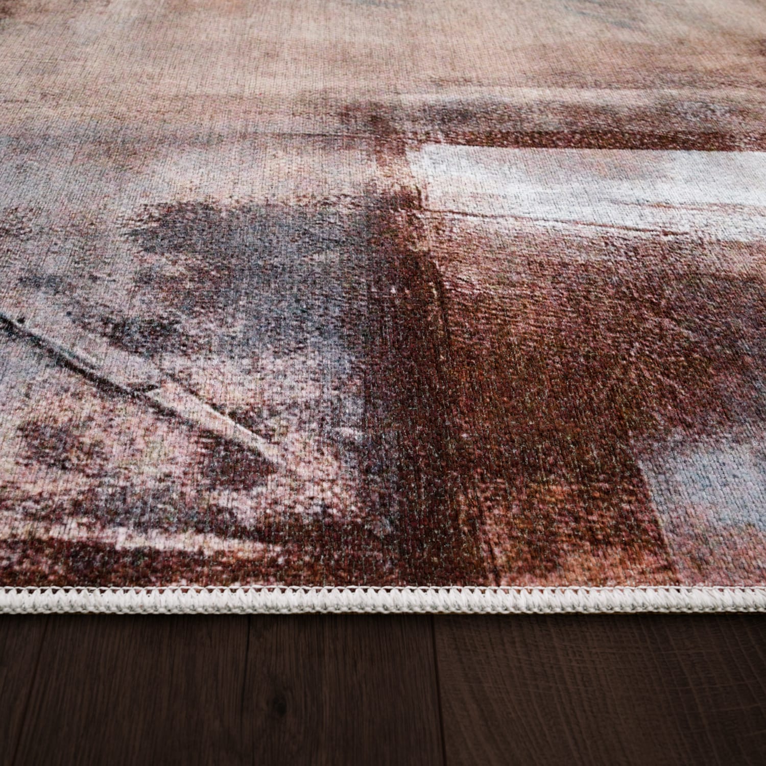 Teppich waschbar Marseille Mehrfarbig