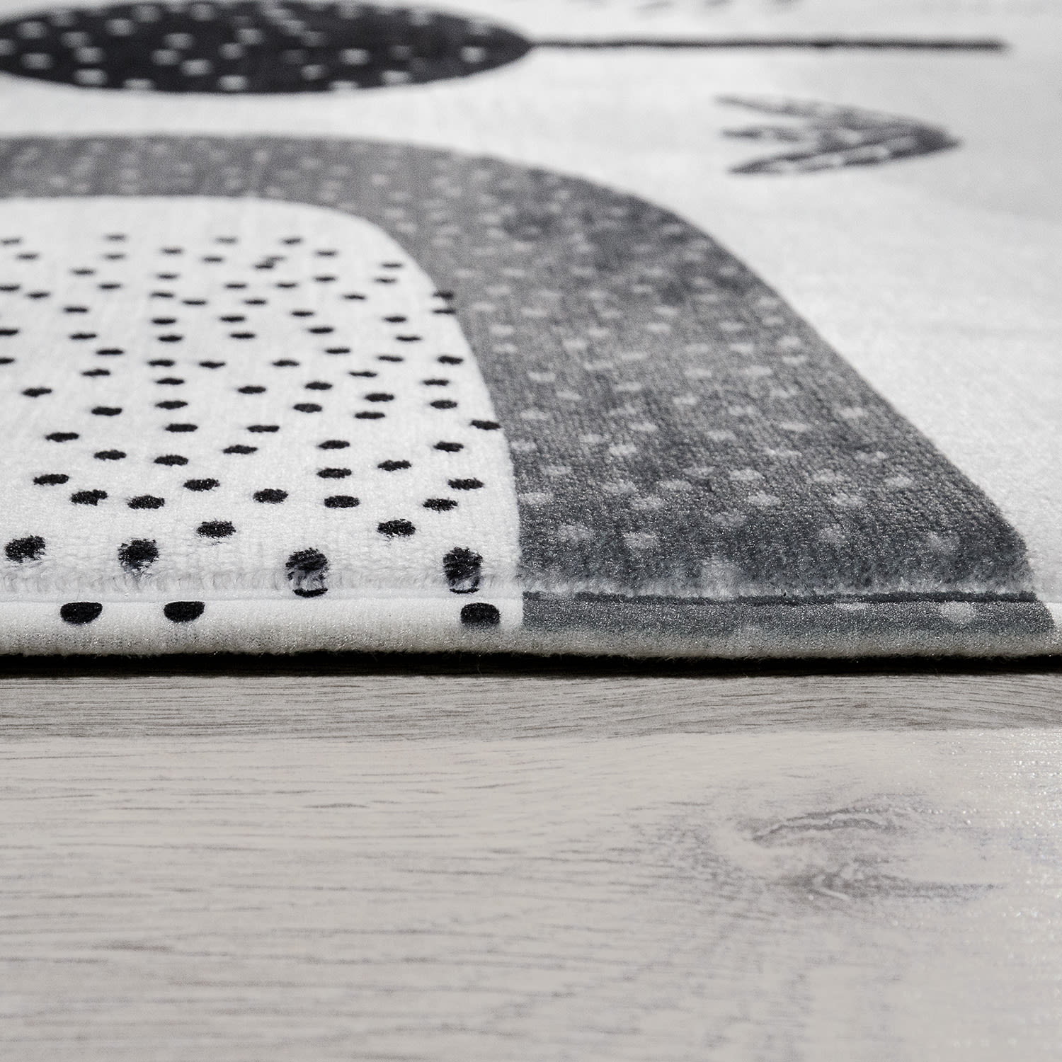 Kinderteppich waschbar Chicos Weiß