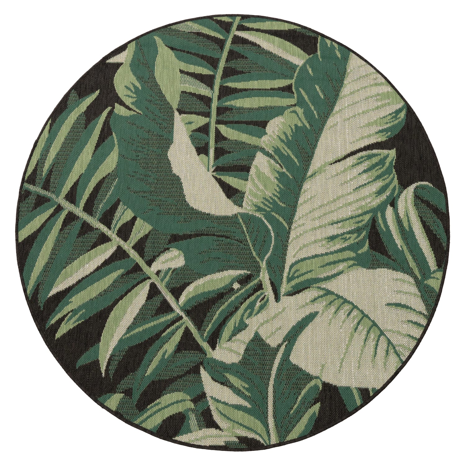 In- & Outdoor-Teppich Ostende Schwarz