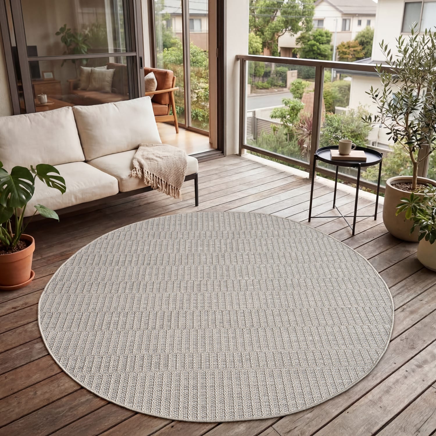 In- & Outdoor-Teppich Vermont Beige