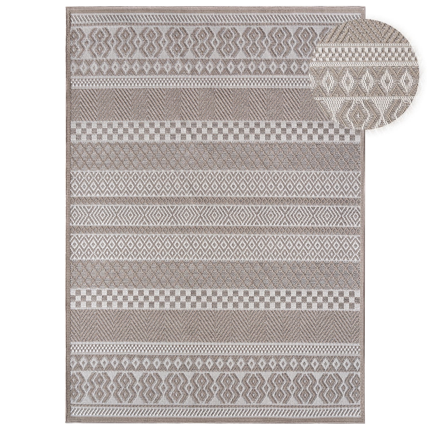 In- & Outdoor-Teppich Vermont Beige