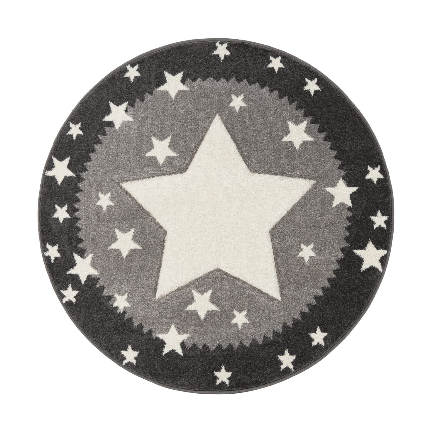 Kinder-Teppich Ela Grau