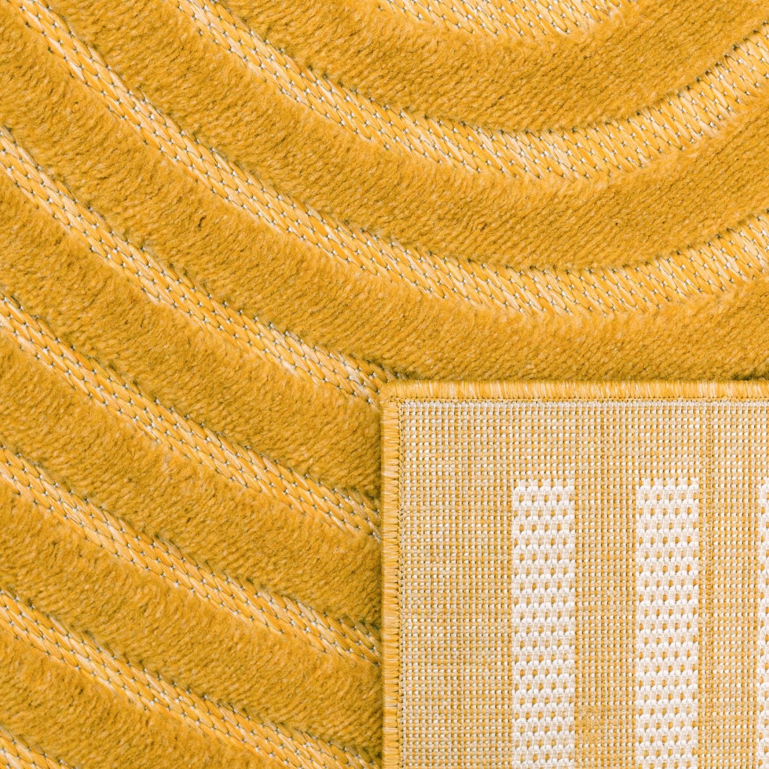 In- & Outdoor-Teppich Livorno Gelb