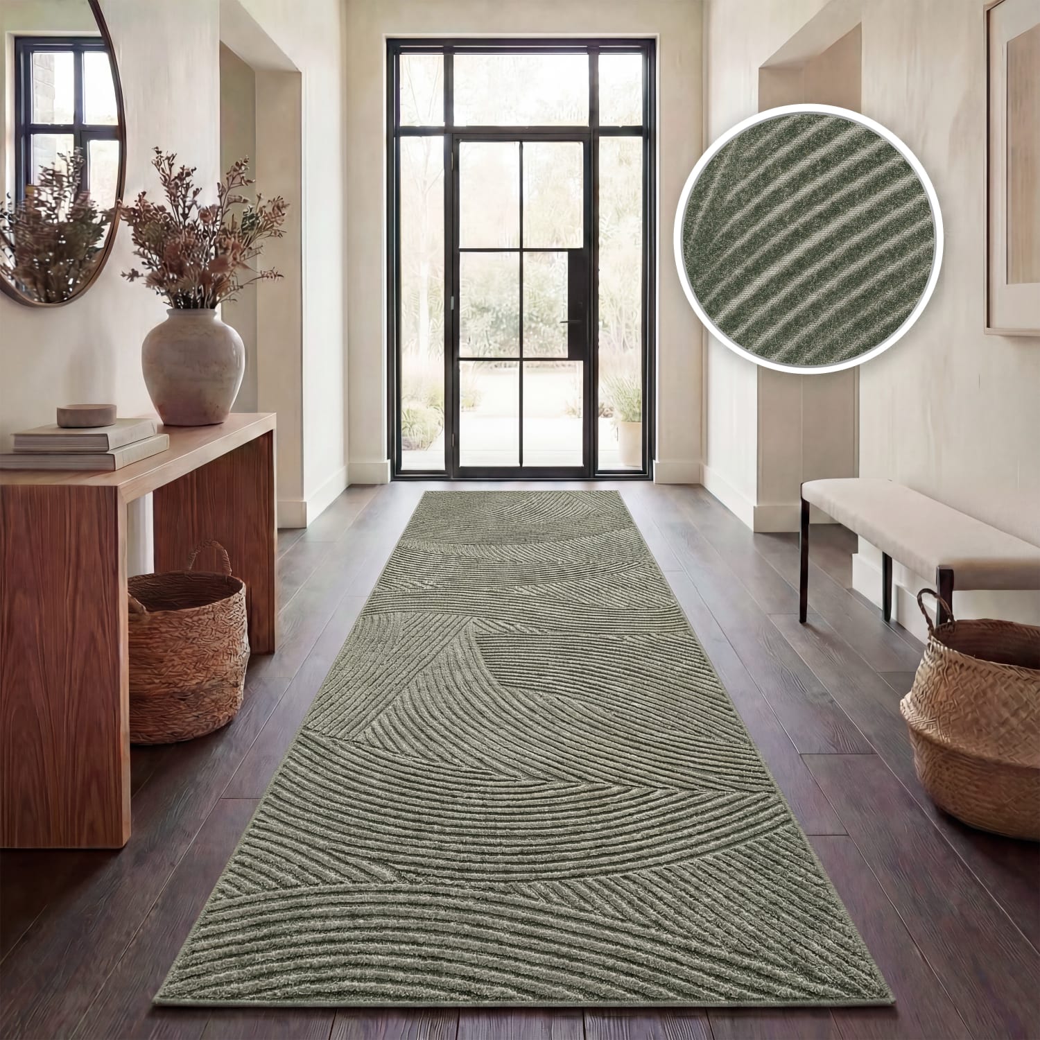 In- & Outdoor-Teppich Cotton Grün