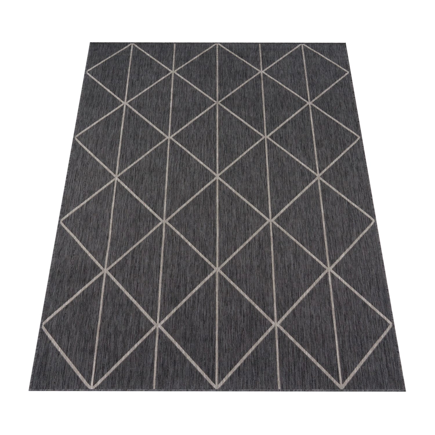 In- & Outdoor-Teppich Modena Anthrazit