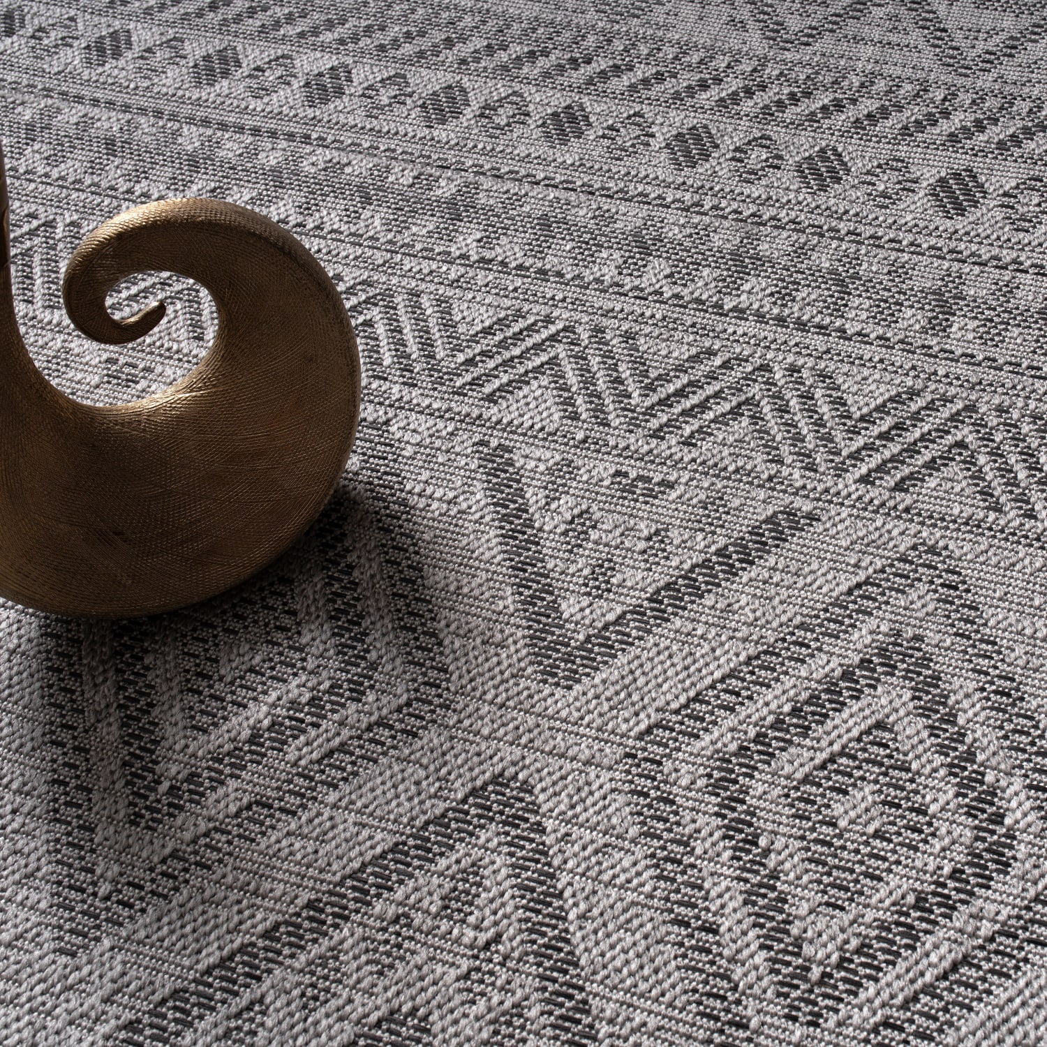 In- & Outdoor-Teppich Vermont Anthrazit