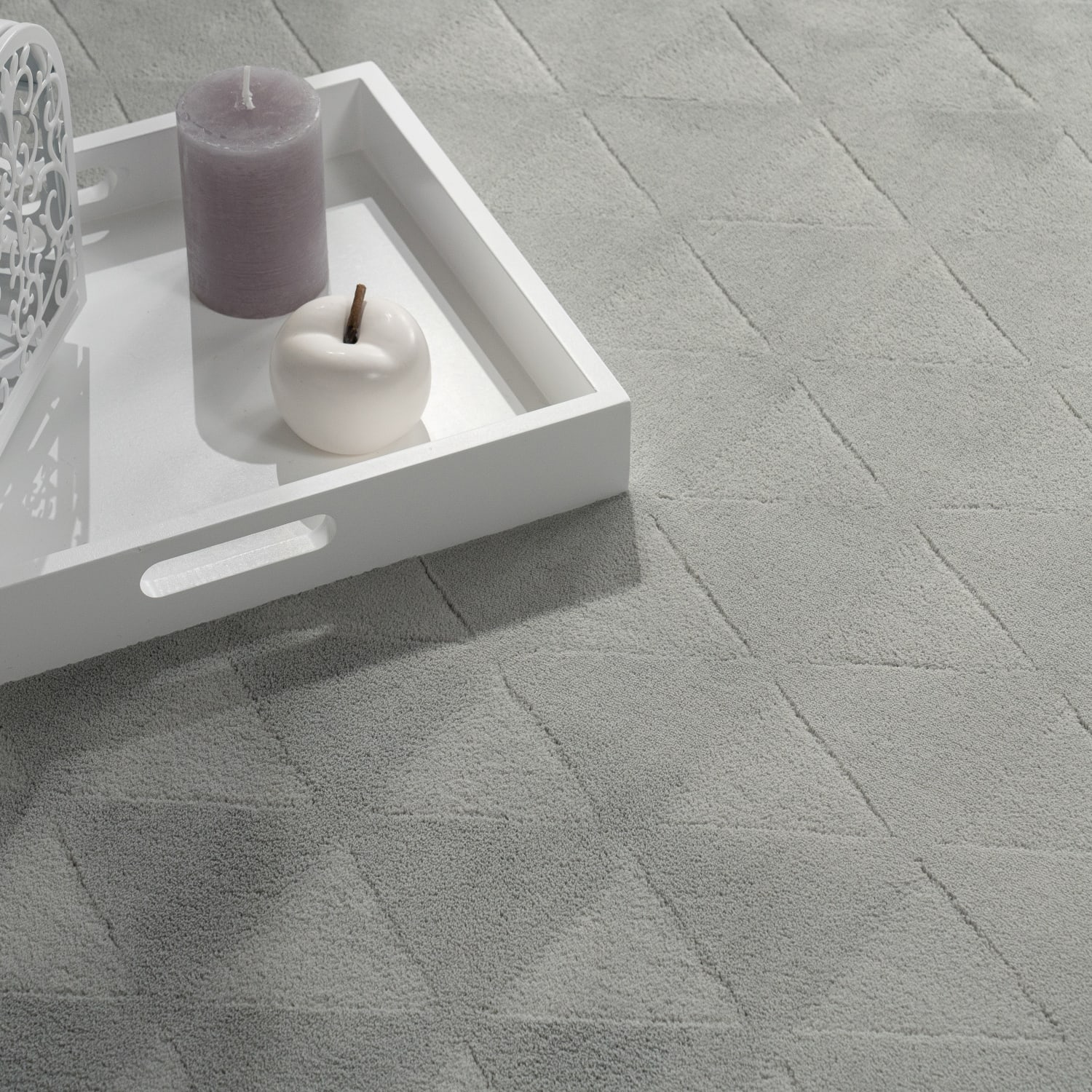 Teppich waschbar Haarlem Grau