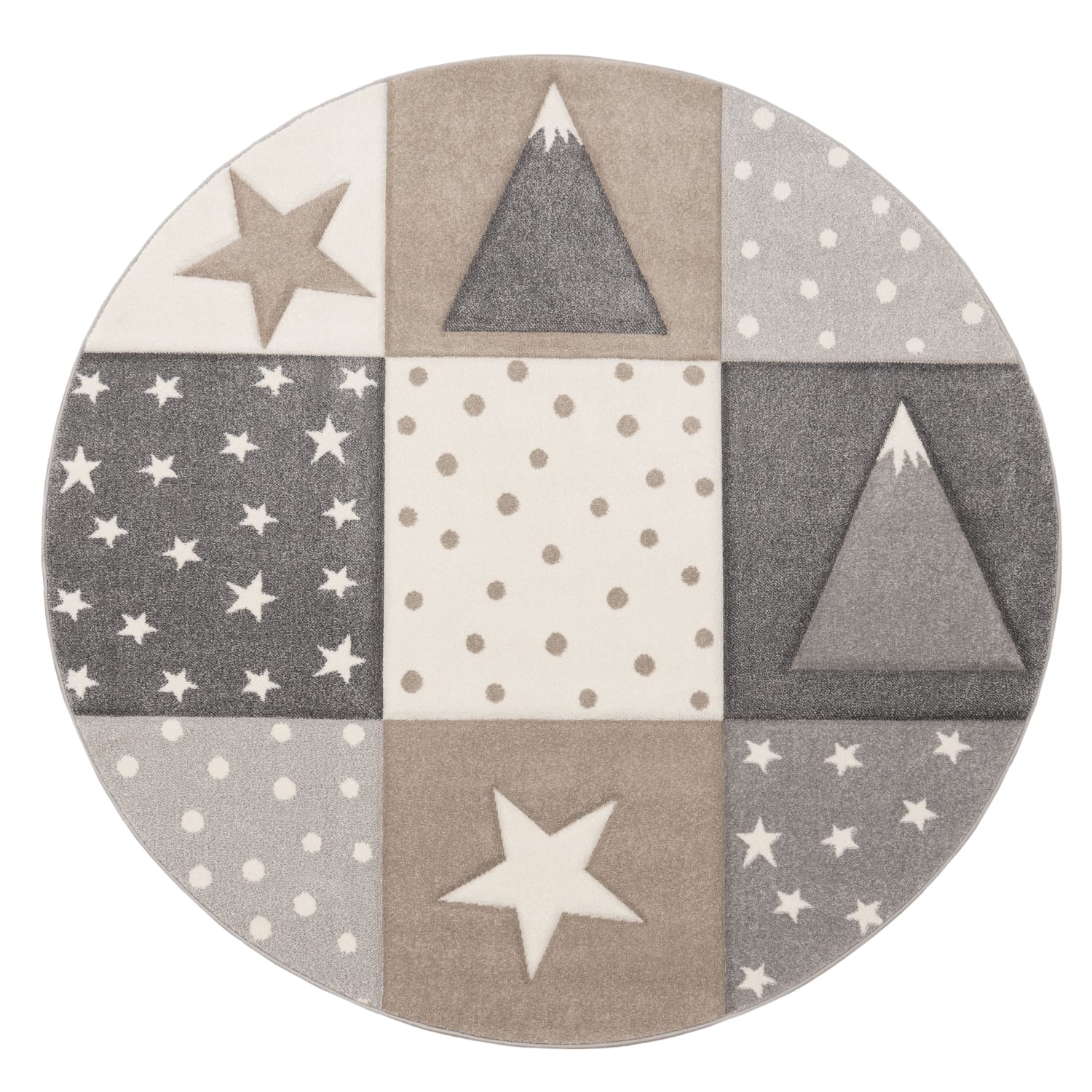 Kinder-Teppich Cosmo Beige