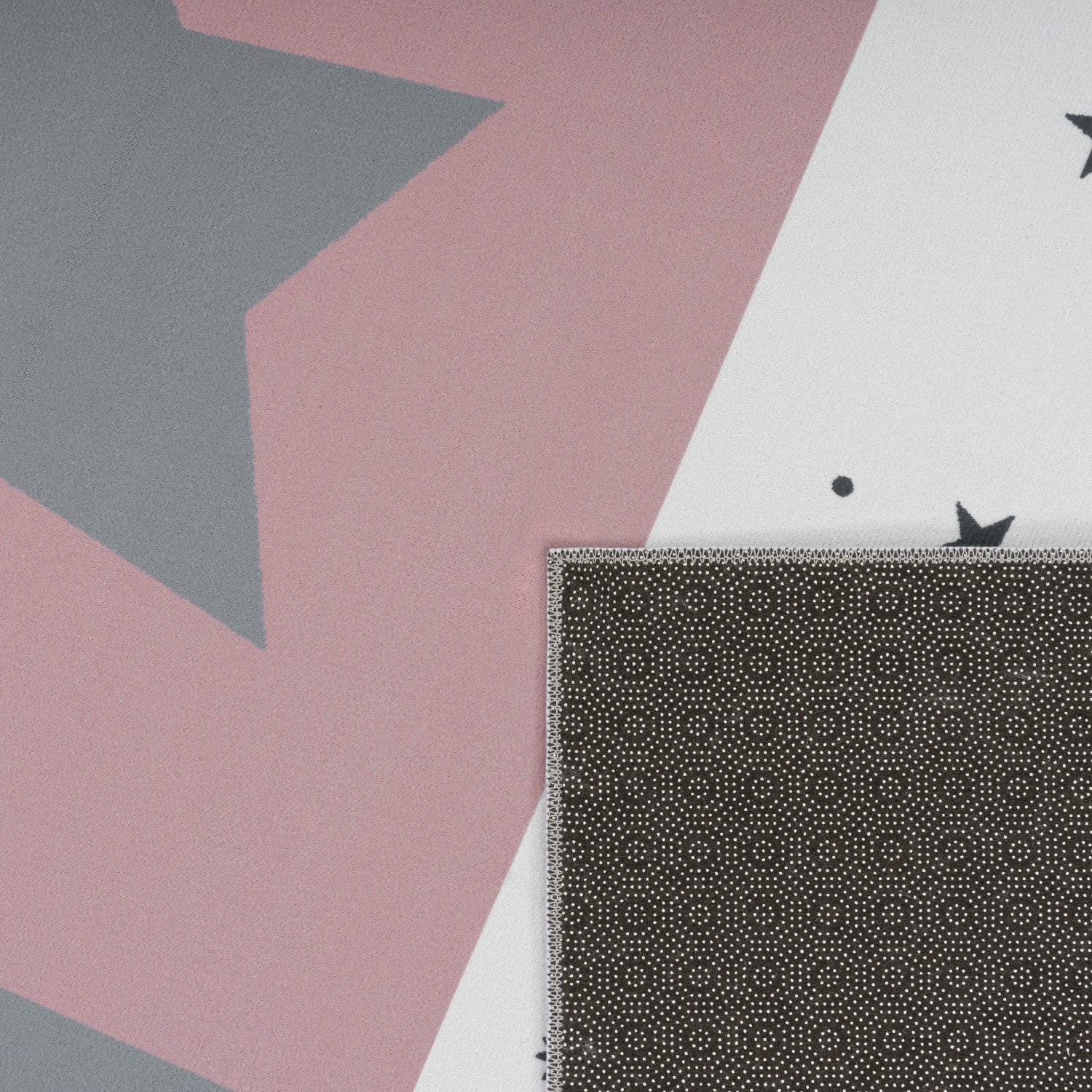 Kinderteppich waschbar Aleyna Pink