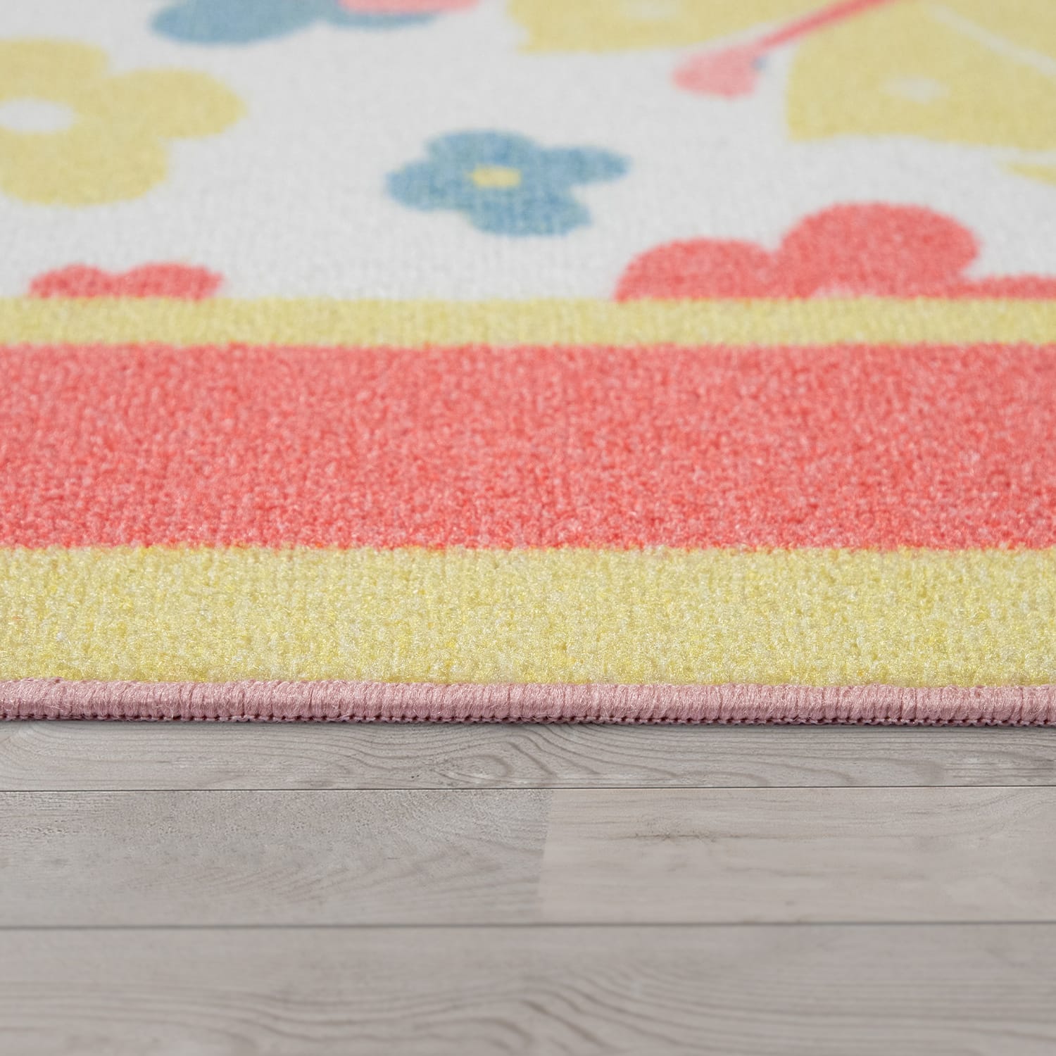 Kinder-Teppich Bino Pink