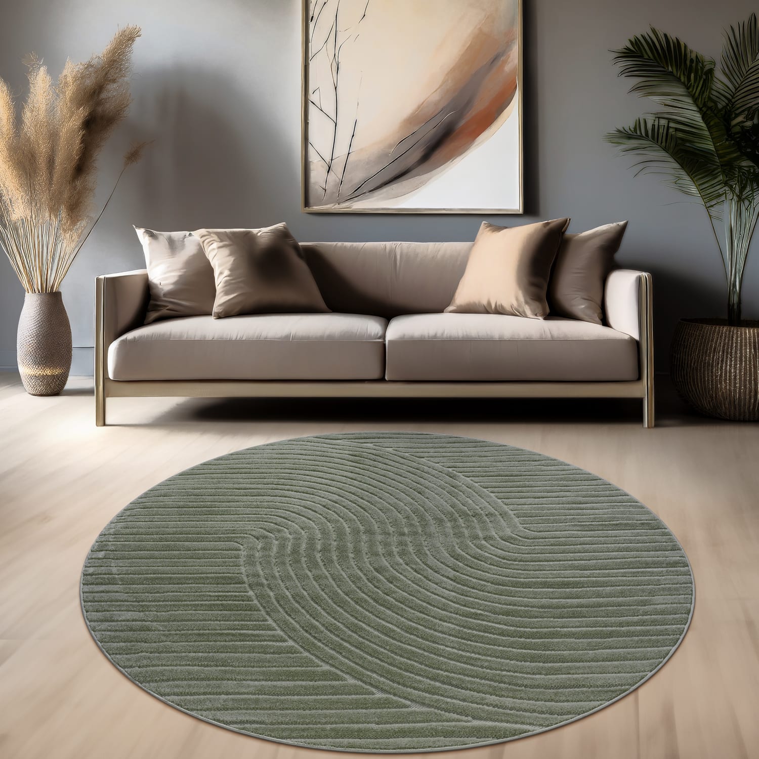 In- & Outdoor-Teppich Cotton Grün