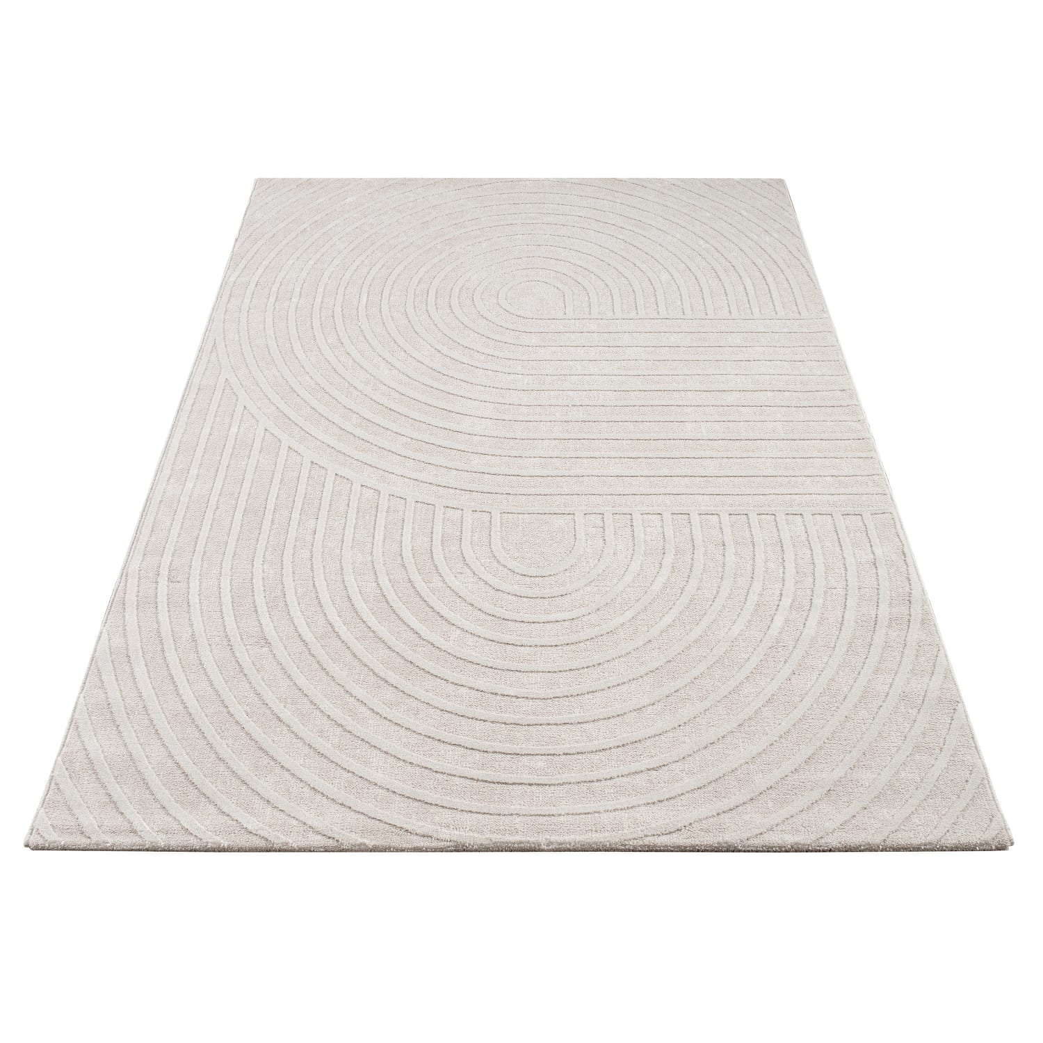 Moderner-Teppich Santorini Creme