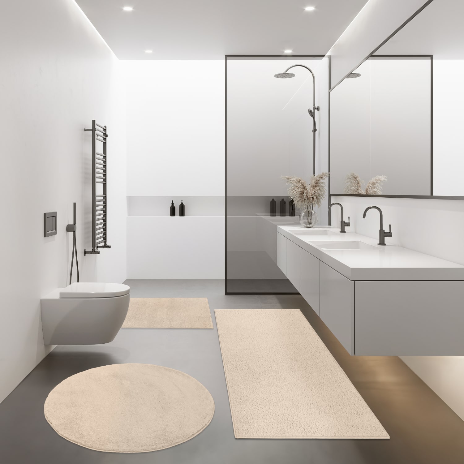 Badematte Kanda Beige